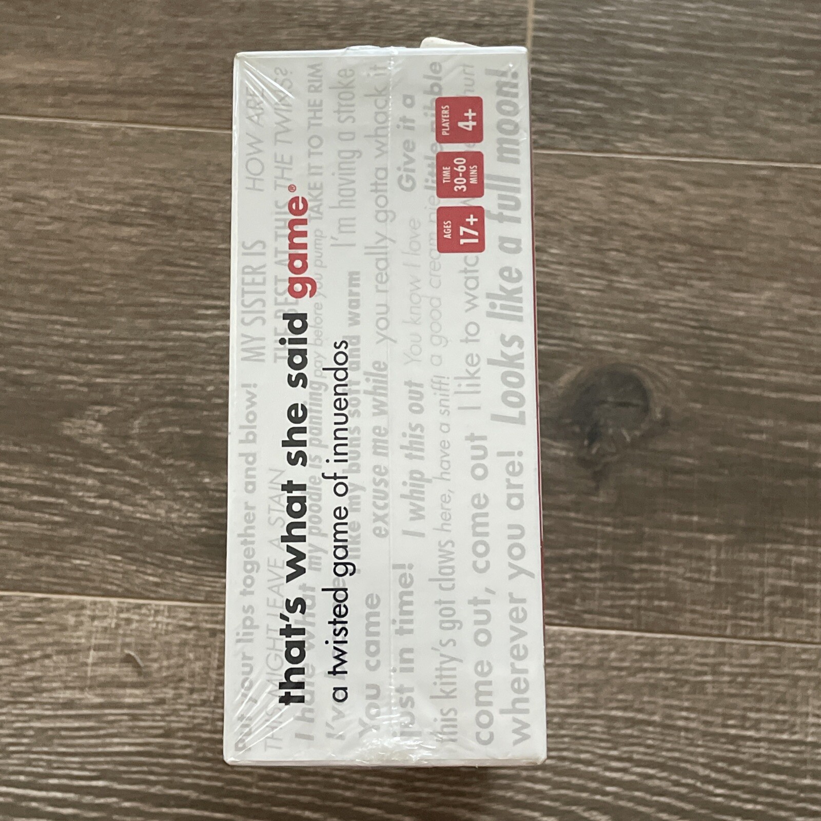 That’s What She Said Game – The Hilariously Twisted Party Game Adults Only NEW