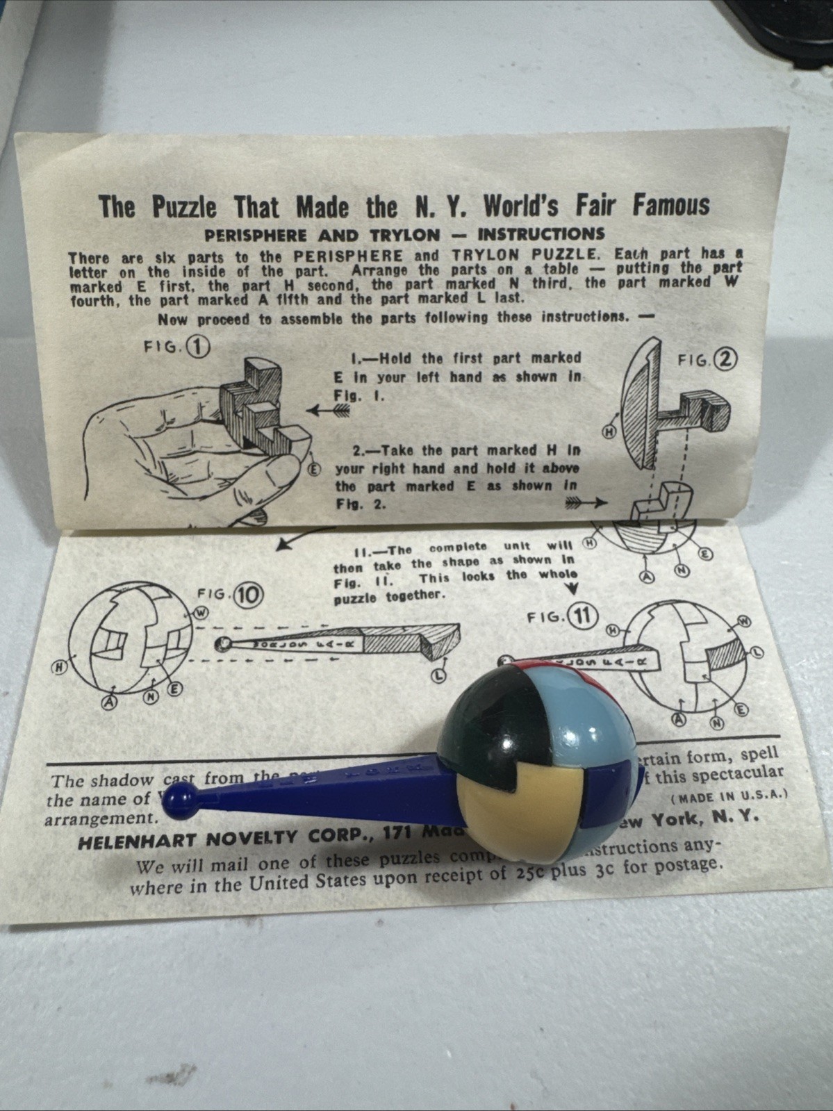 Vintage Pre-1950s Gags Pranks Puzzles Games Lot Of 45 Pieces