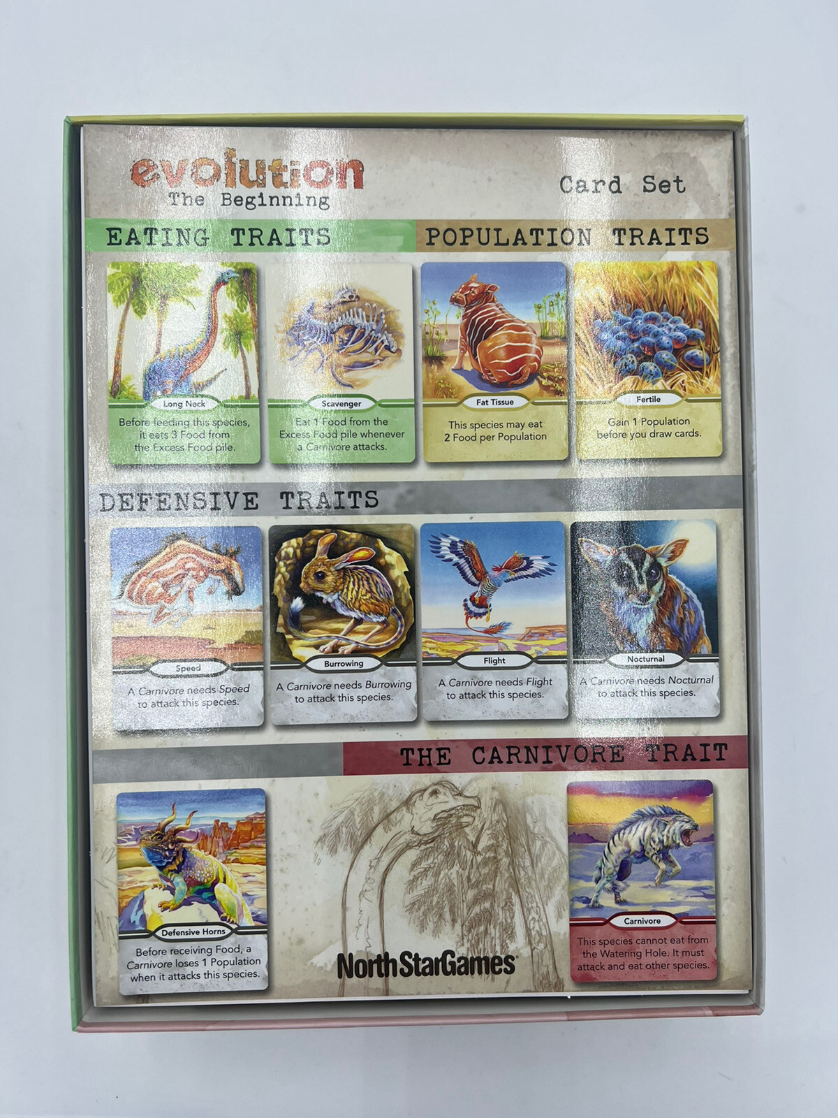 Evolution: the Beginning Board Game North Star 8-11 Years Boys Girls Complete