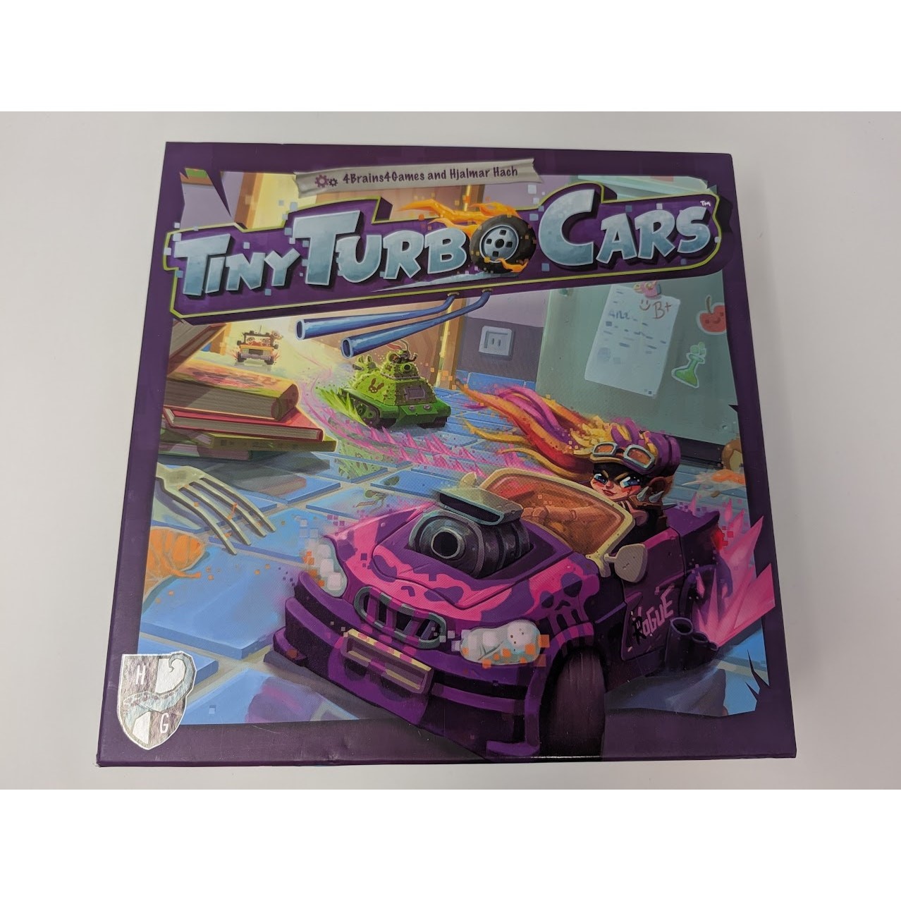 Tiny Turbo Cars Board Game Horrible Guild Horrible Games 2021 New