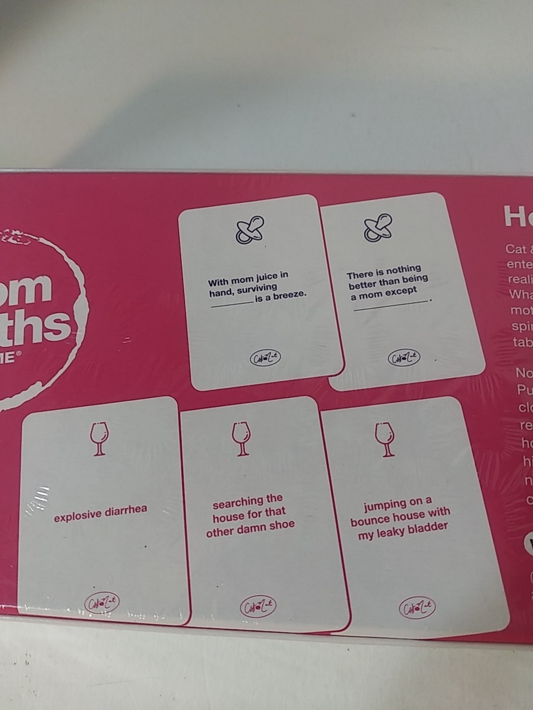 Mom Truths Party Game The Only Raw and Uncensored Party Card Game Gift Quality