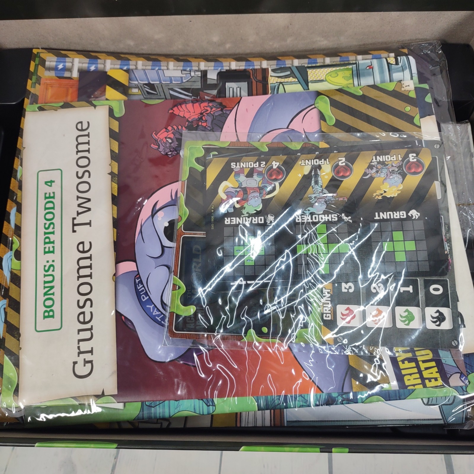 Ghostbusters x Men in Black Ecto Terrestrial Invasion Board Game in Opened Box