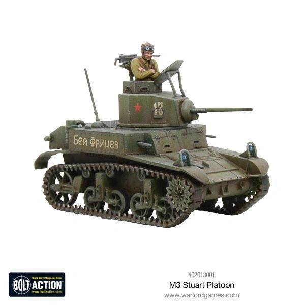 Bolt Action – M3 Stuart Platoon