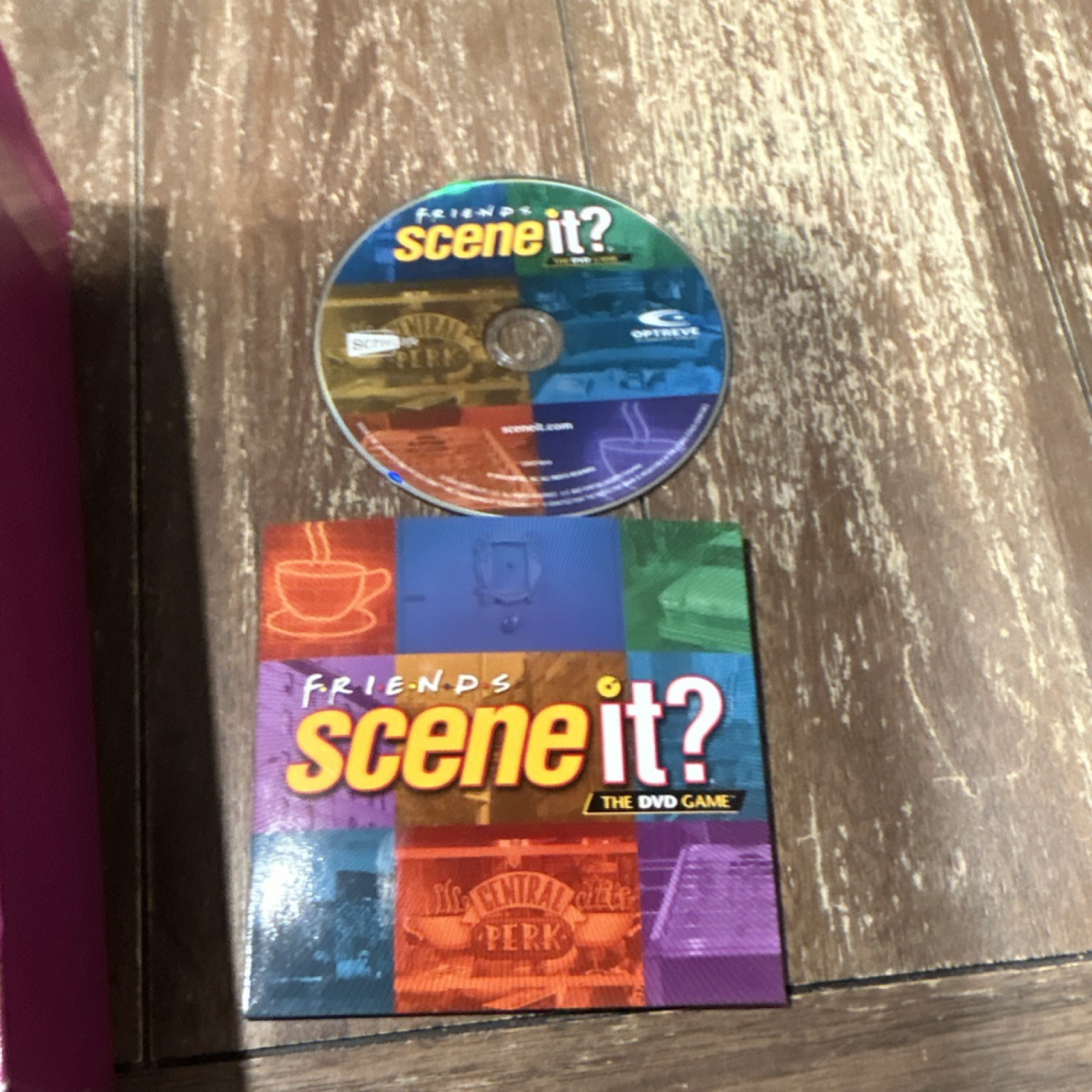 Vintage 2005 Screenlife Friends Scene It? DVD Game Version Complete Board Game