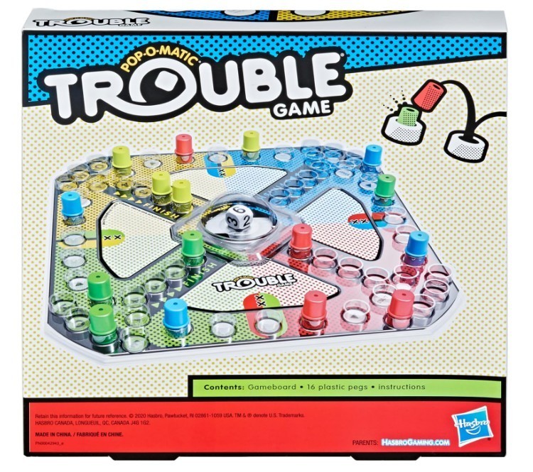 Classic Family Board Game Fun Kids Game Night 2-4 Players Ages 5 and Up