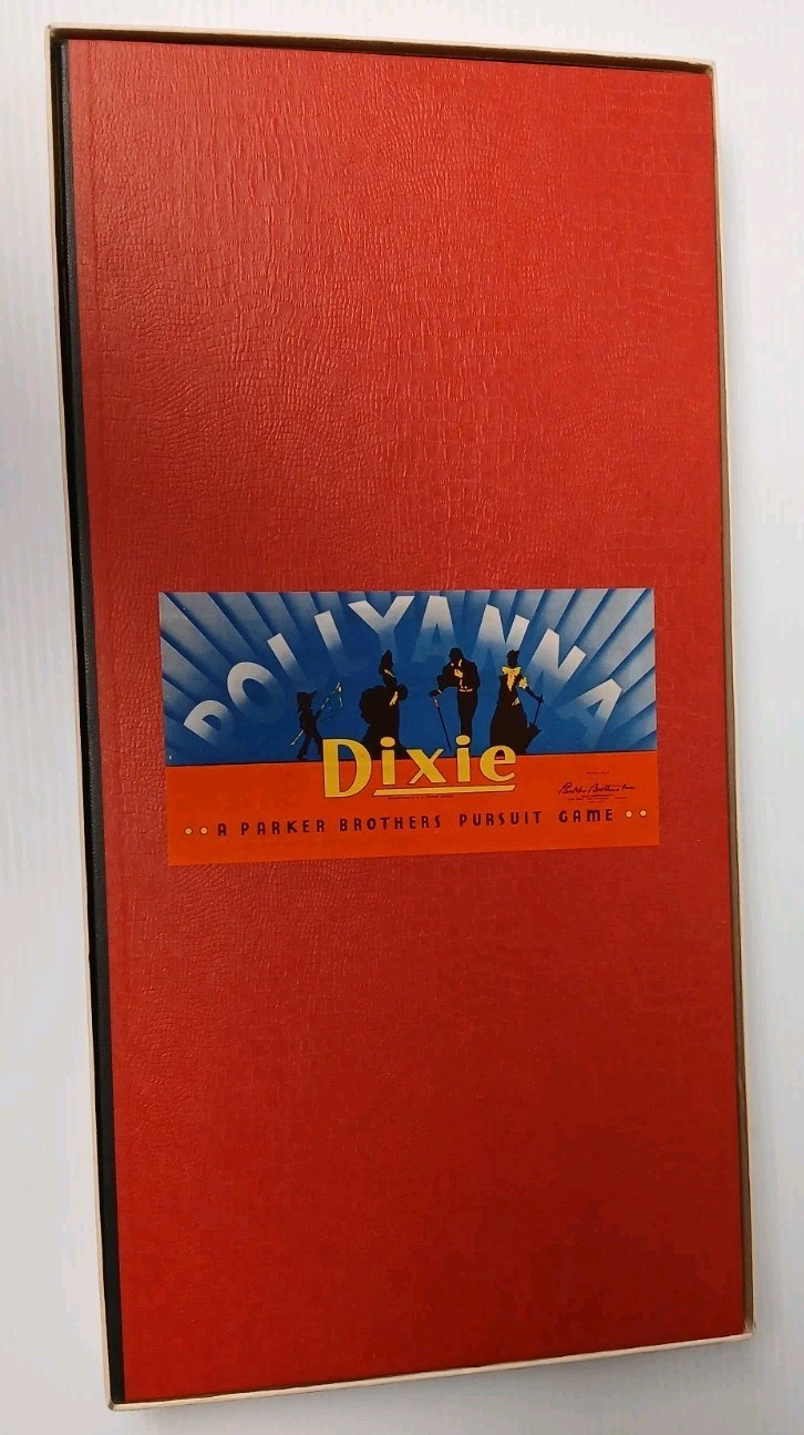Vintage 1950s Pollyanna Dixie Board Game Parker Brothers Complete In Box