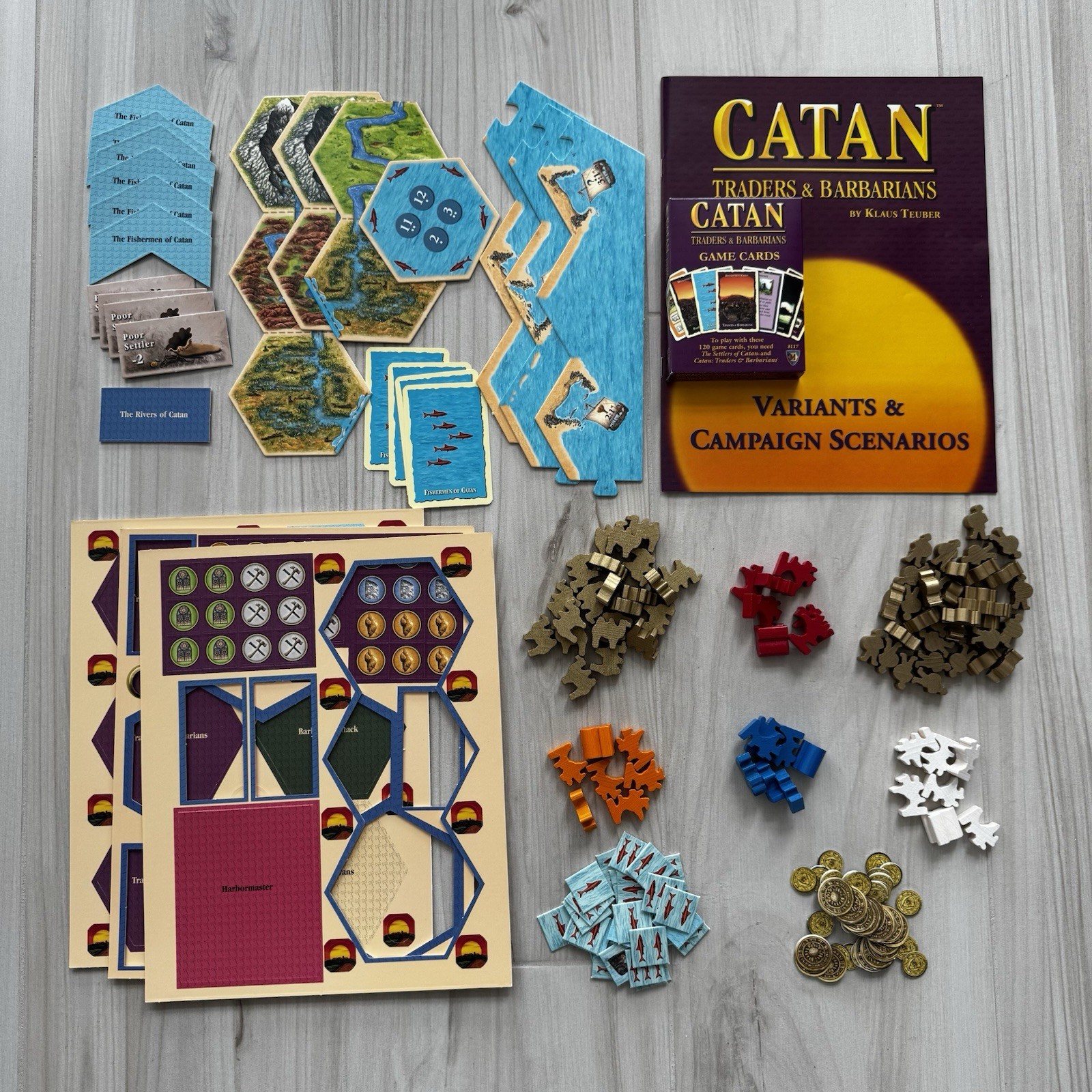 Settlers of Catan: Traders & Barbarians Expansion – 4th Edition (2008) 3067