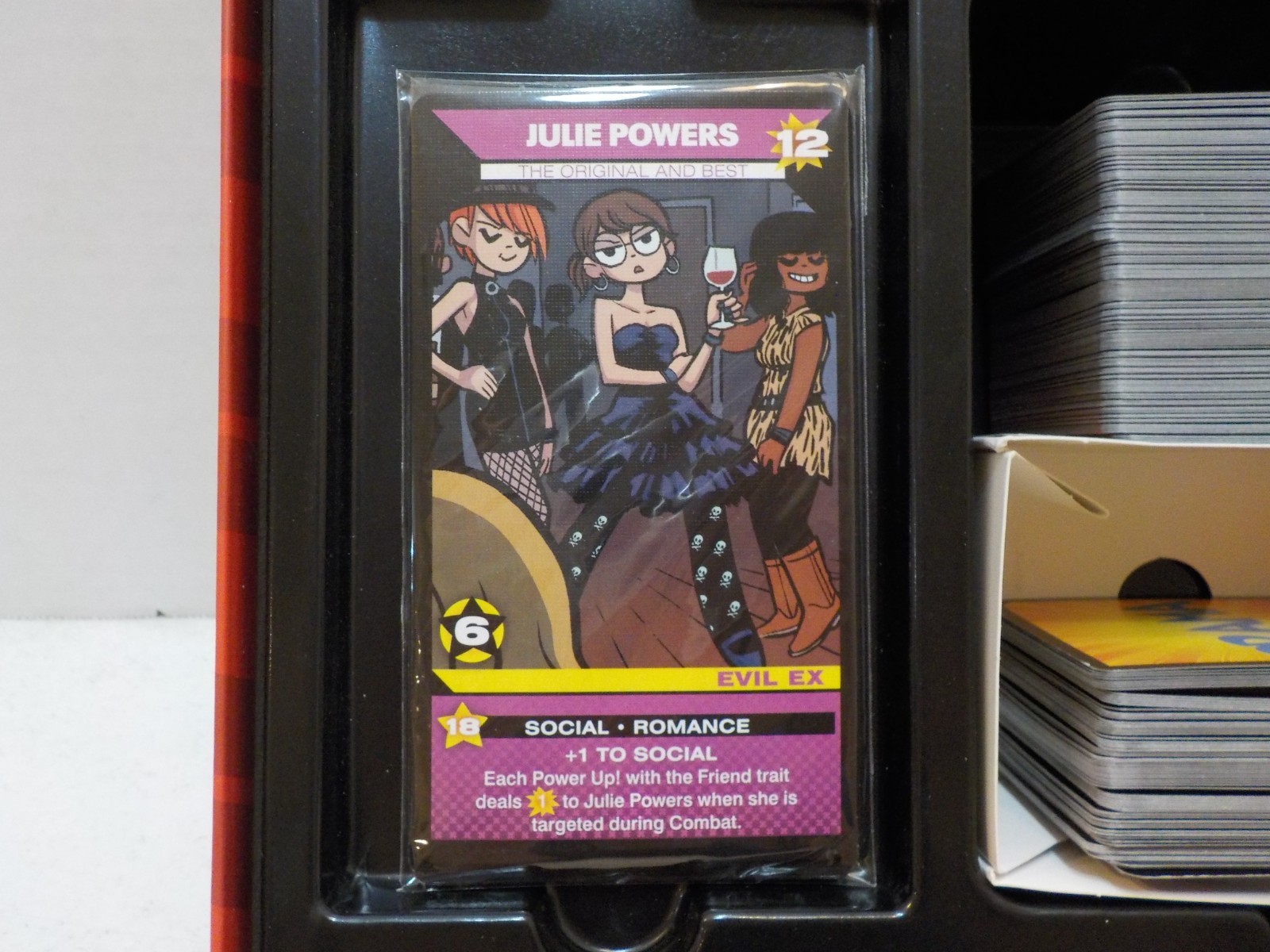 G511 Scott Pilgrim’s Precious Little Card Game Renegade w Playmat