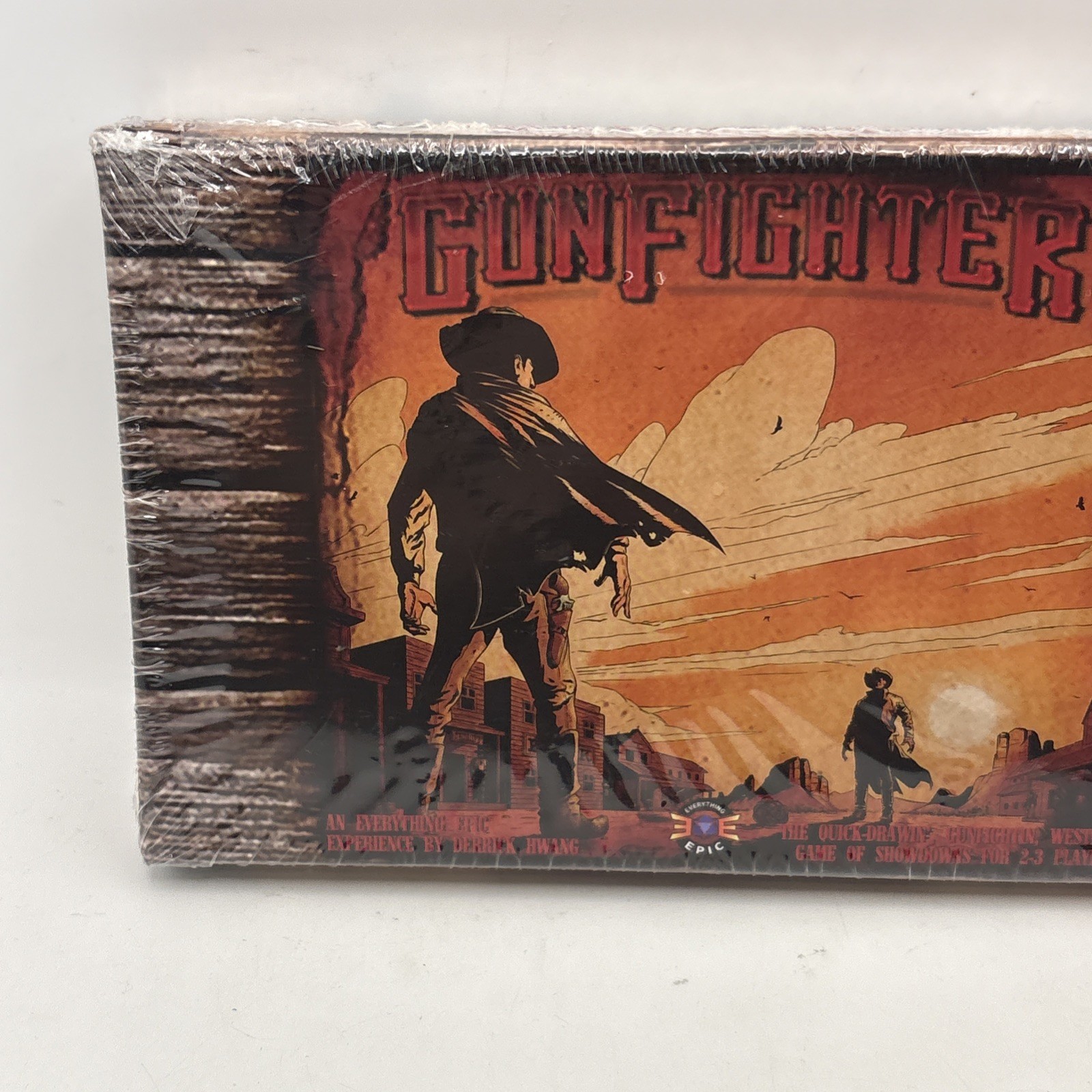 NEW SEALED Gunfighter Card Game by Everything Epic Games 2-3 Players AGES 14+