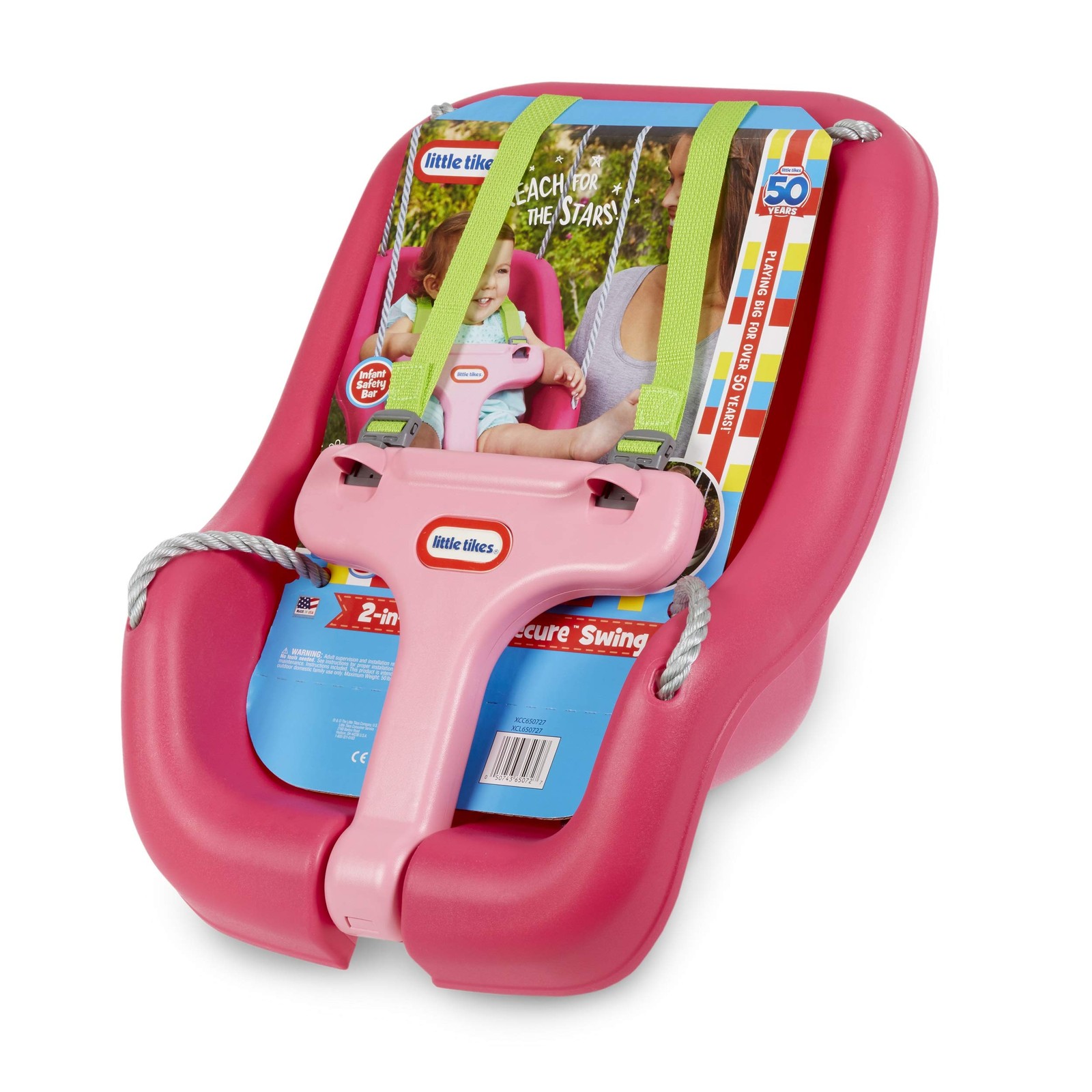Swing 2-in-1 Snug n Secure Magenta Little Tikes Model 652424