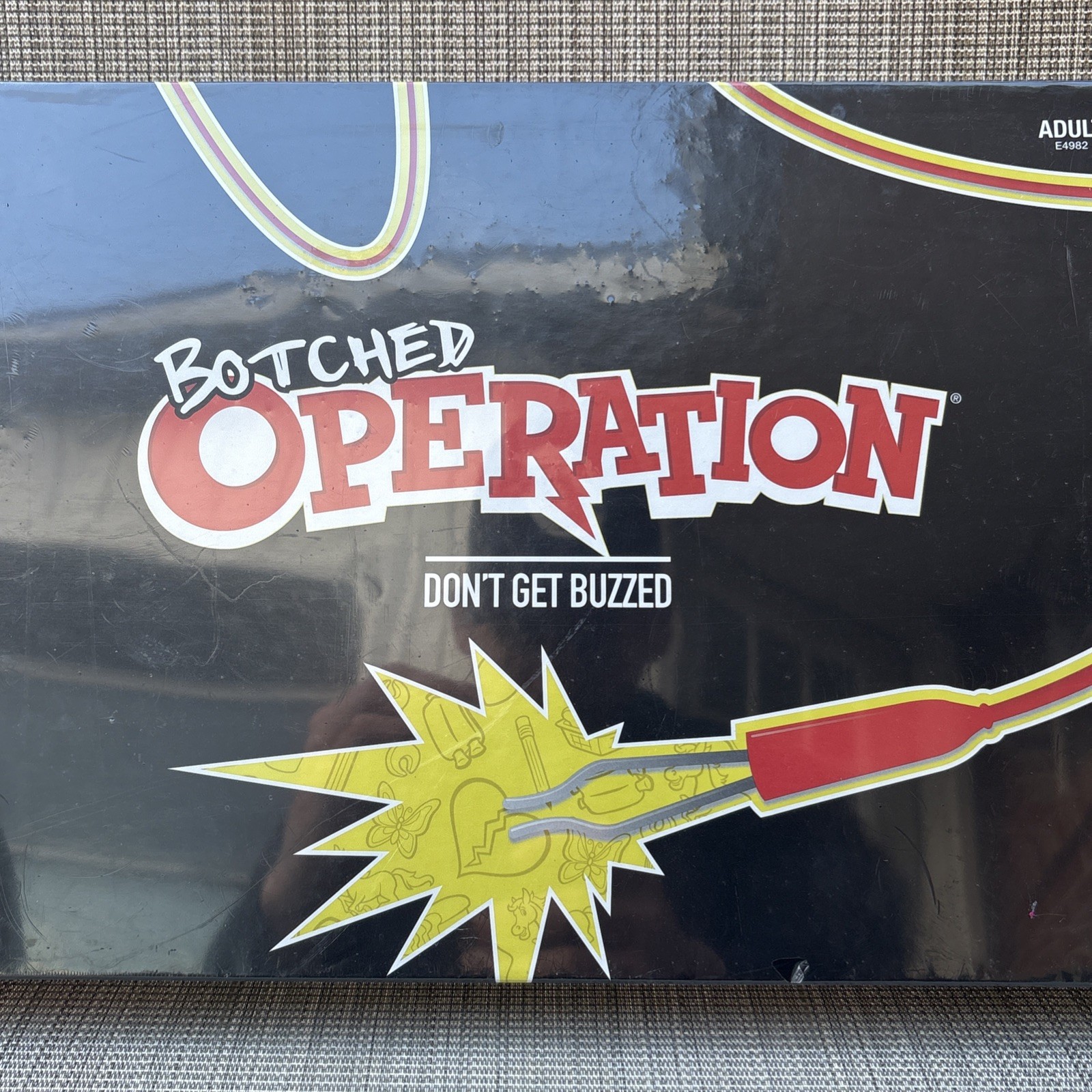 Hasbro Botched Operation Board Game Electronic Parody Game for Adults New Sealed