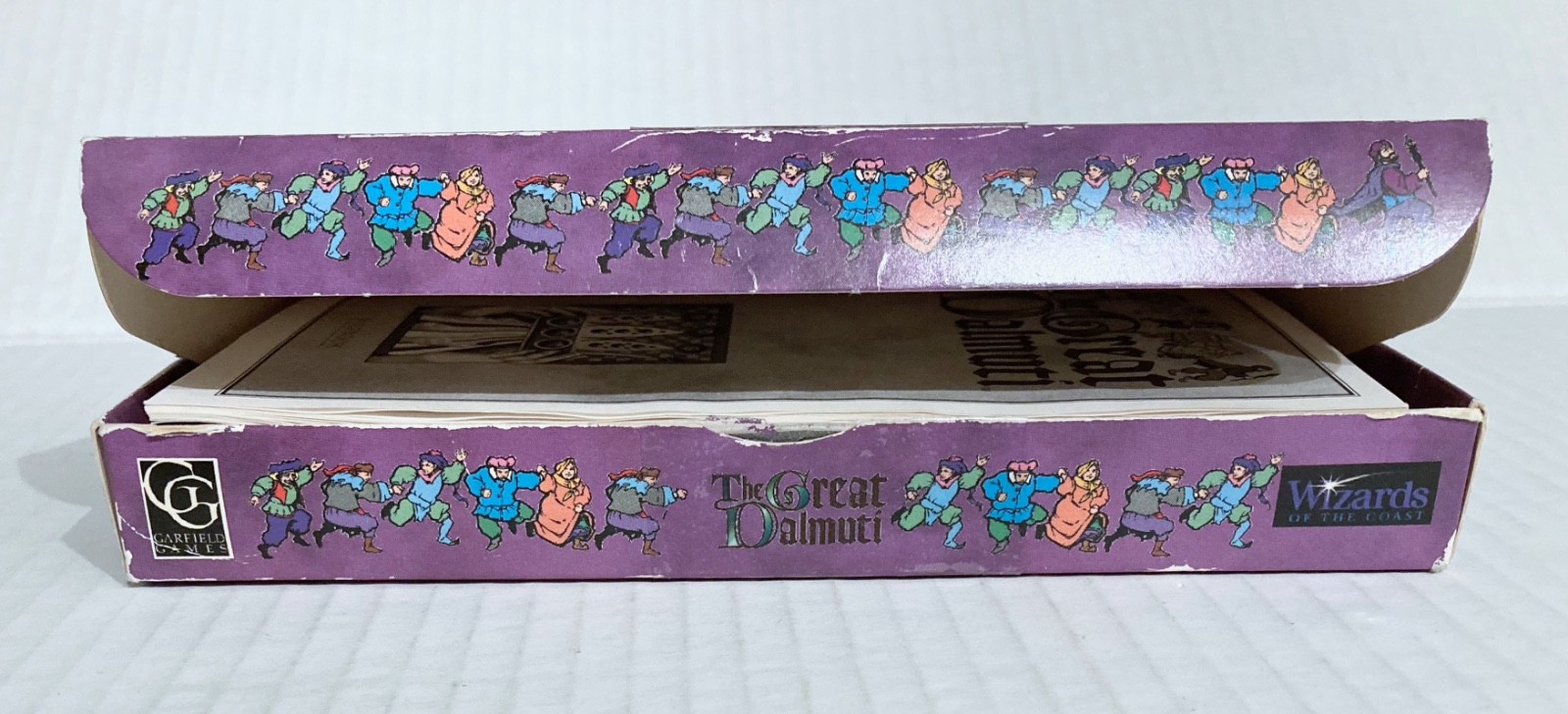 The Great Dalmuti COMPLETE Card Game 1995 Wizards of the Coast Garfield Box VTG