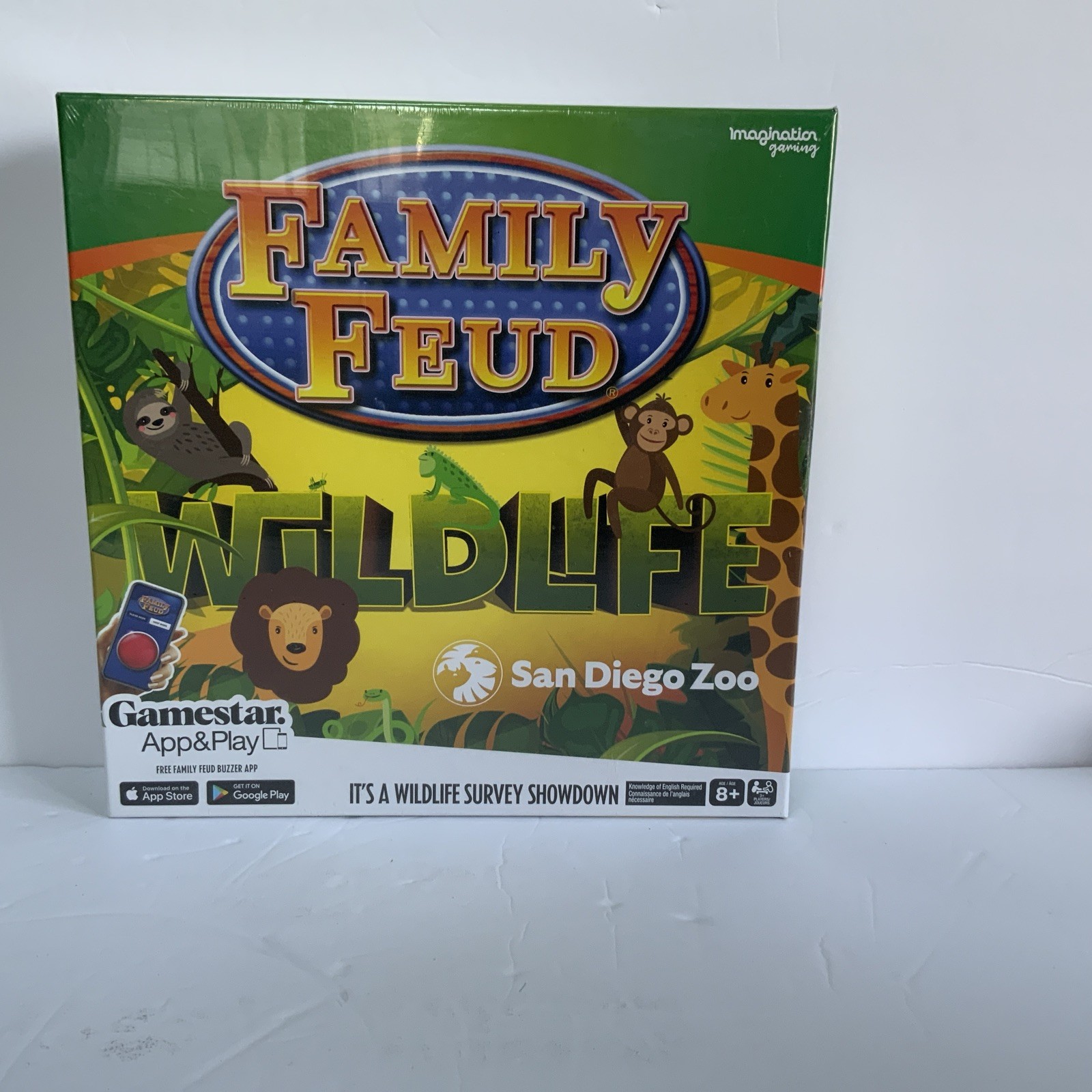 Imagination Gaming Family Games Family Feud (Wildlife San Diego Zoo -Ed)