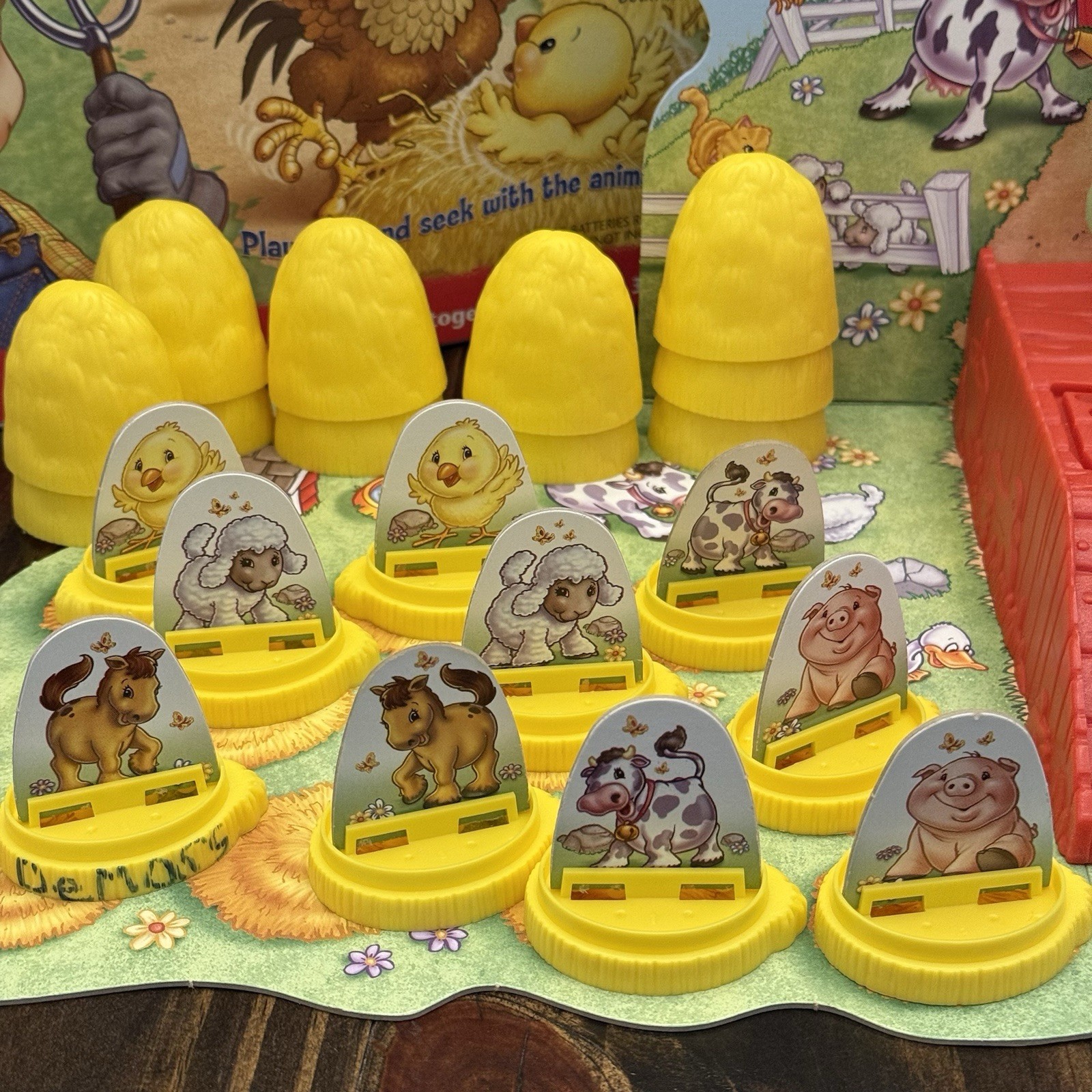 2002 Old MacDonald Had A Farm Game Milton Bradley Complete