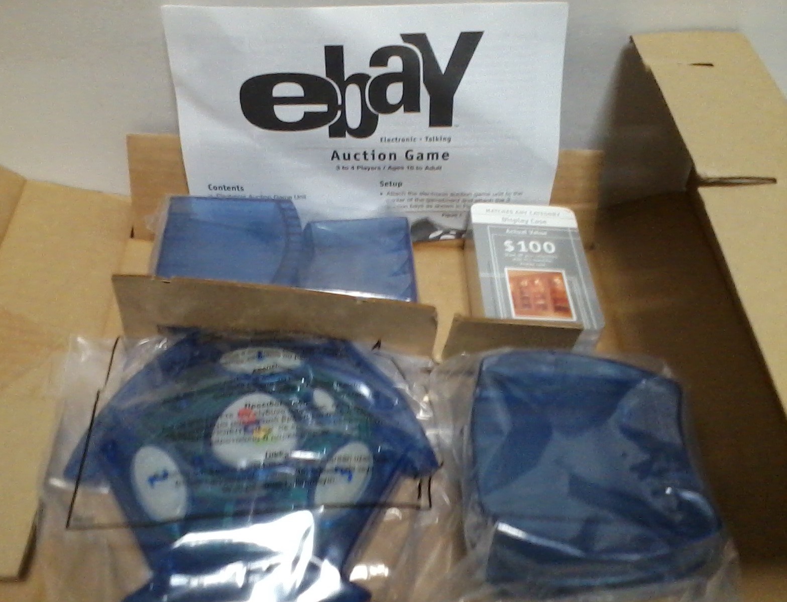 Hasbro Parker Brothers eBay Electronic Talking Auction Game Vintage
