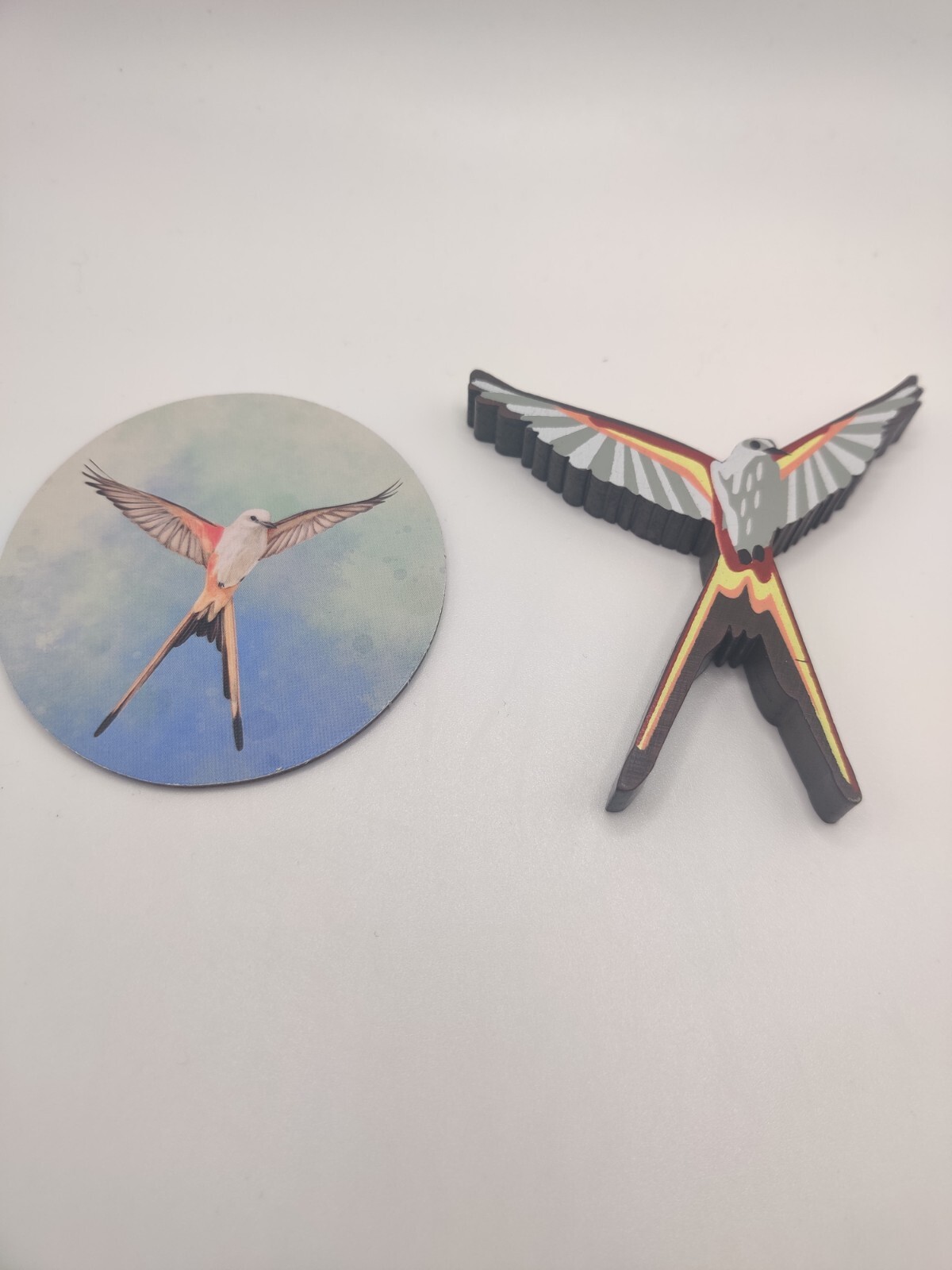 Wingspan Board Game Painted Wooden First Player Token