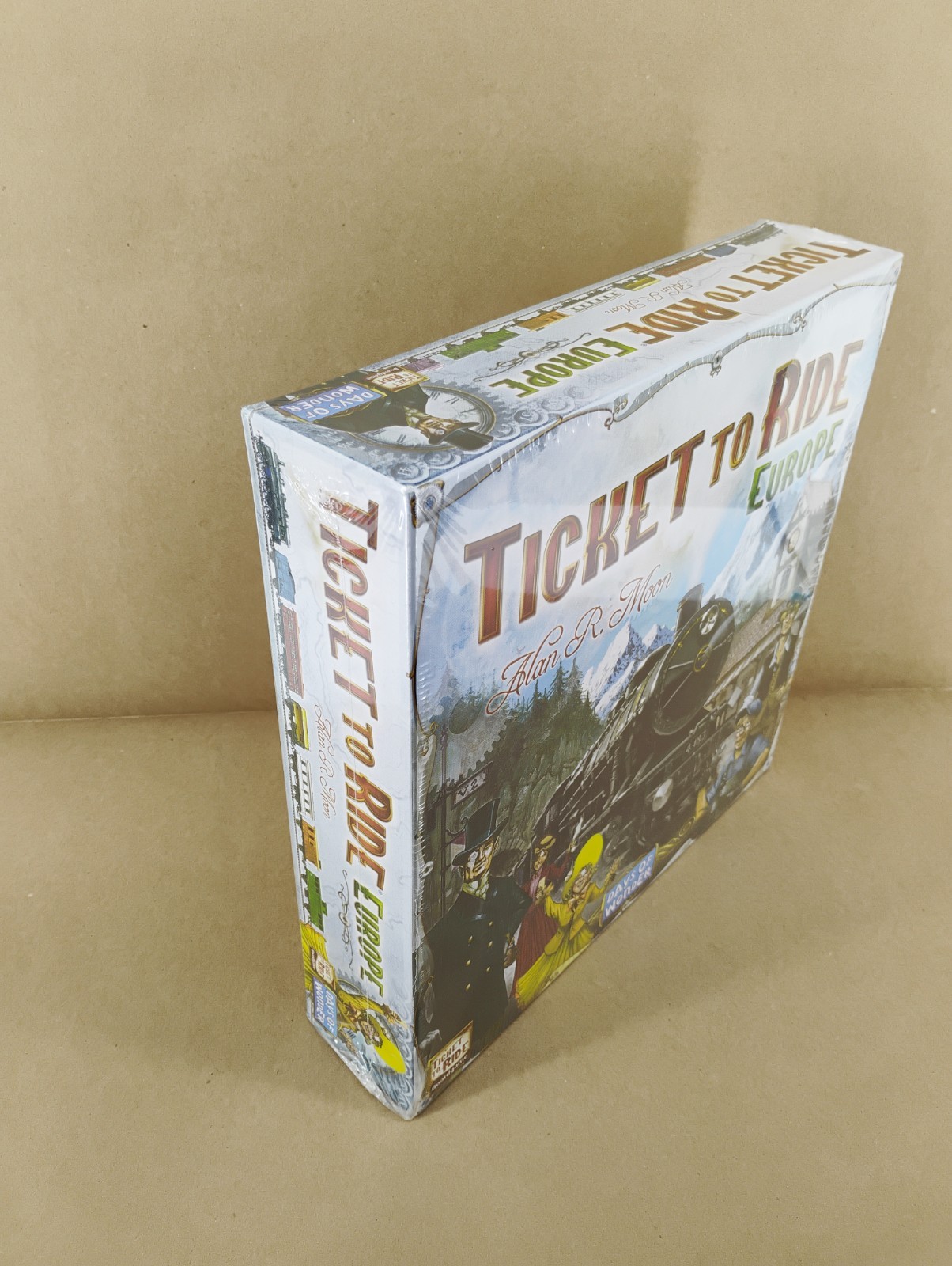 Ticket to Ride Europe Game Tunnels Ferries Train Stations Strategic New Sealed
