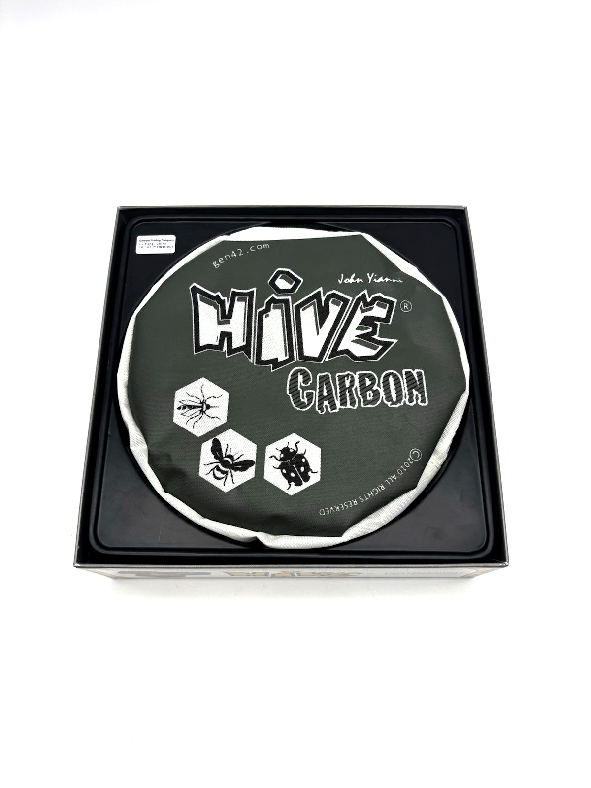 Hive Carbon Tile Board Game John Yianni 2010 Gen42 Games 100% Complete