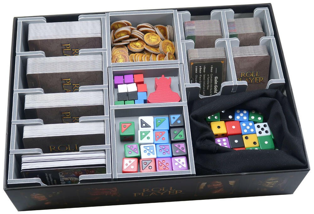 Folded Space: Roll Player Board Game Organiser