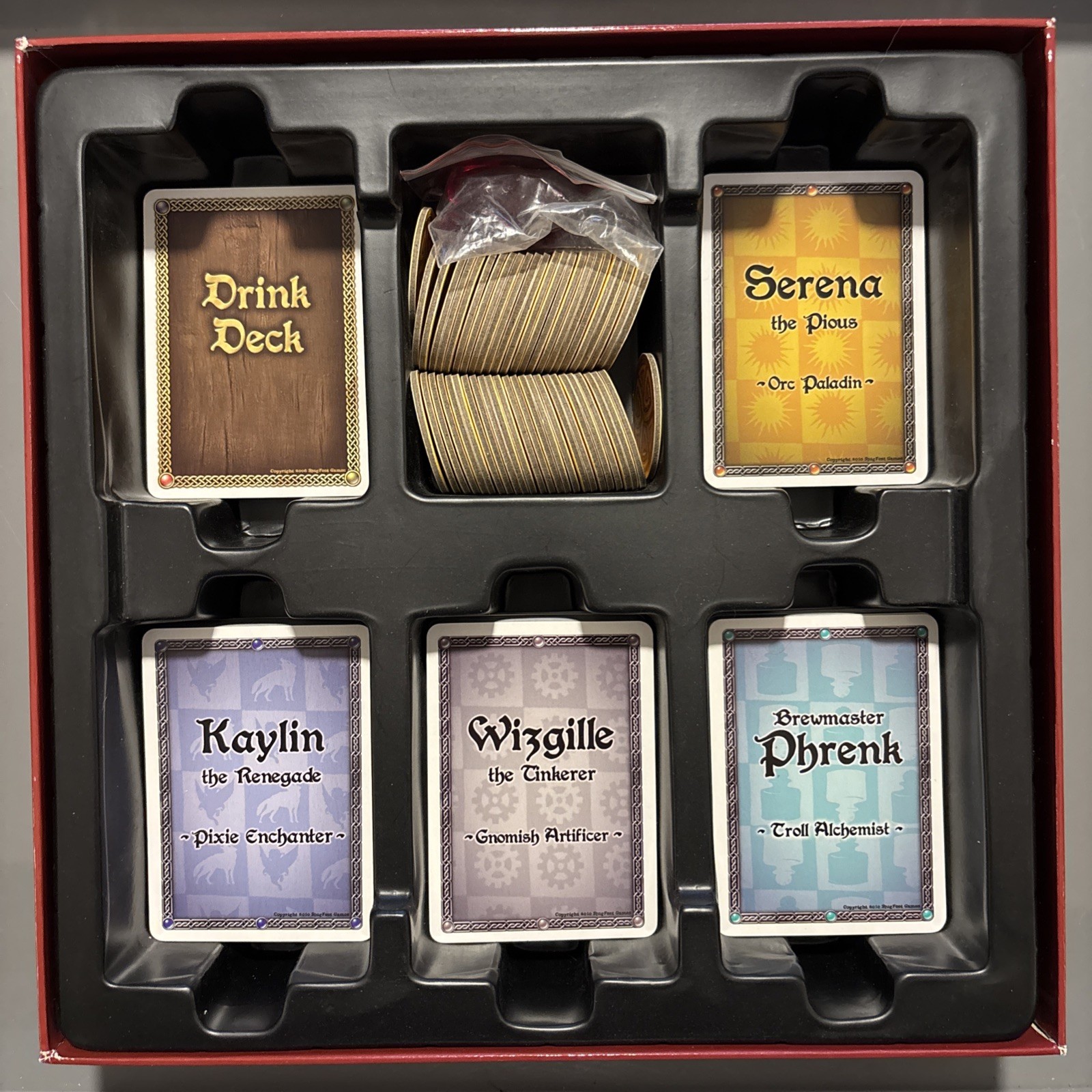 The Red Dragon Inn 3 Board Game Complete – Slugfest Games 2-4 Players