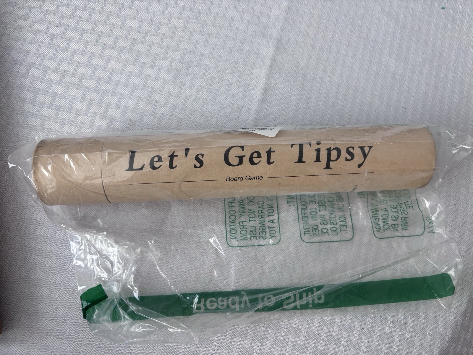 NETANICO Let’s Get Tipsy Party Board Game, 2 Players, 17+ Years, Complete
