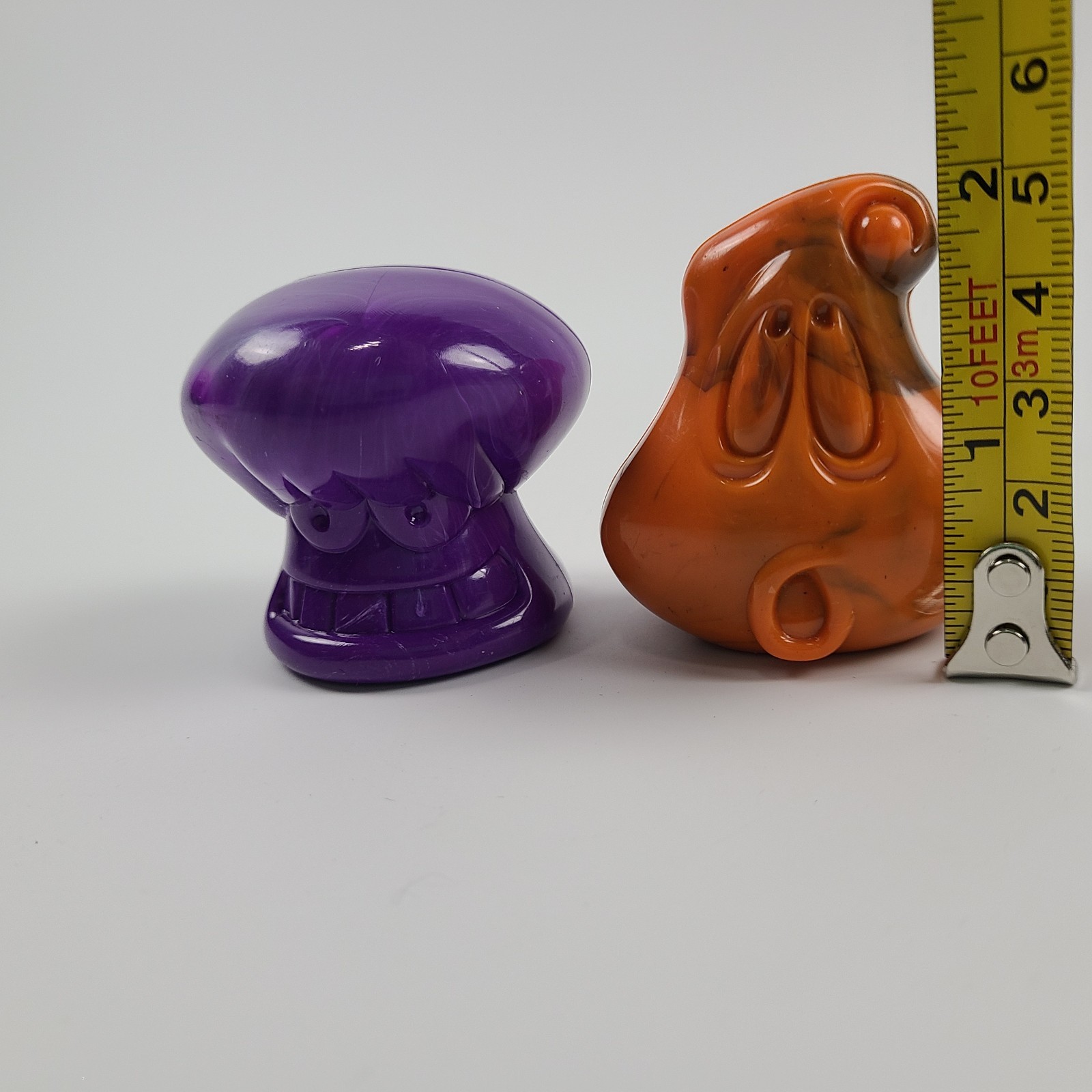 2 MARBLED Halloween Gogos Crazy Bones McDonald’s Magic Box Int.