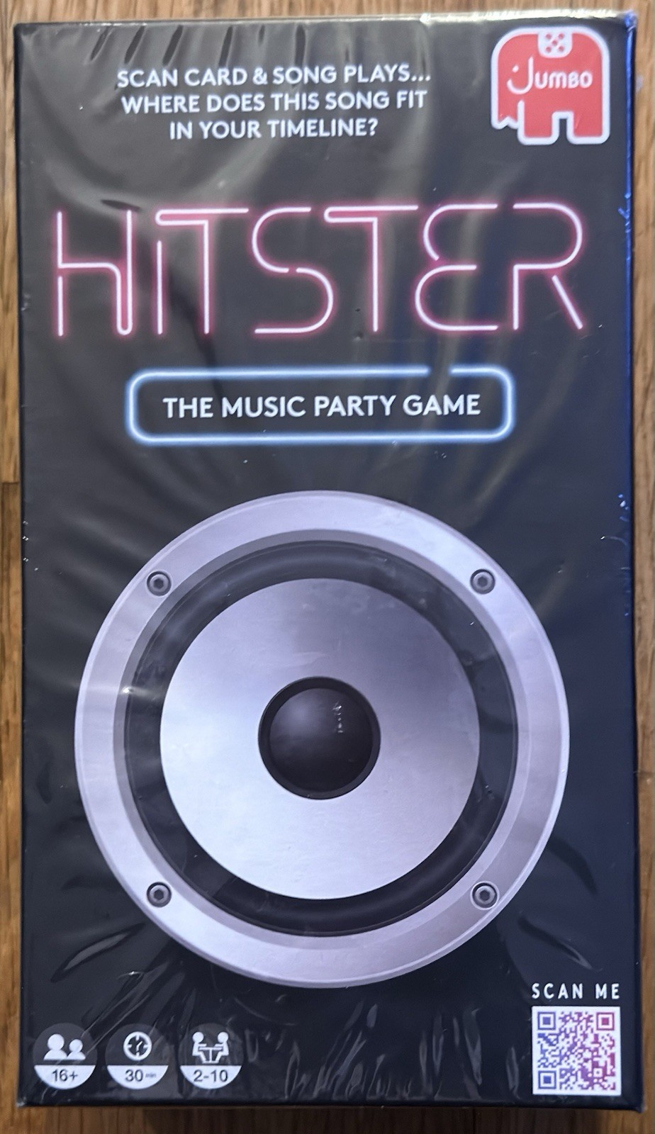 Hitster The Music Party Board Game Card Game Jumbo 2 – 10 Players Music Quiz NEW