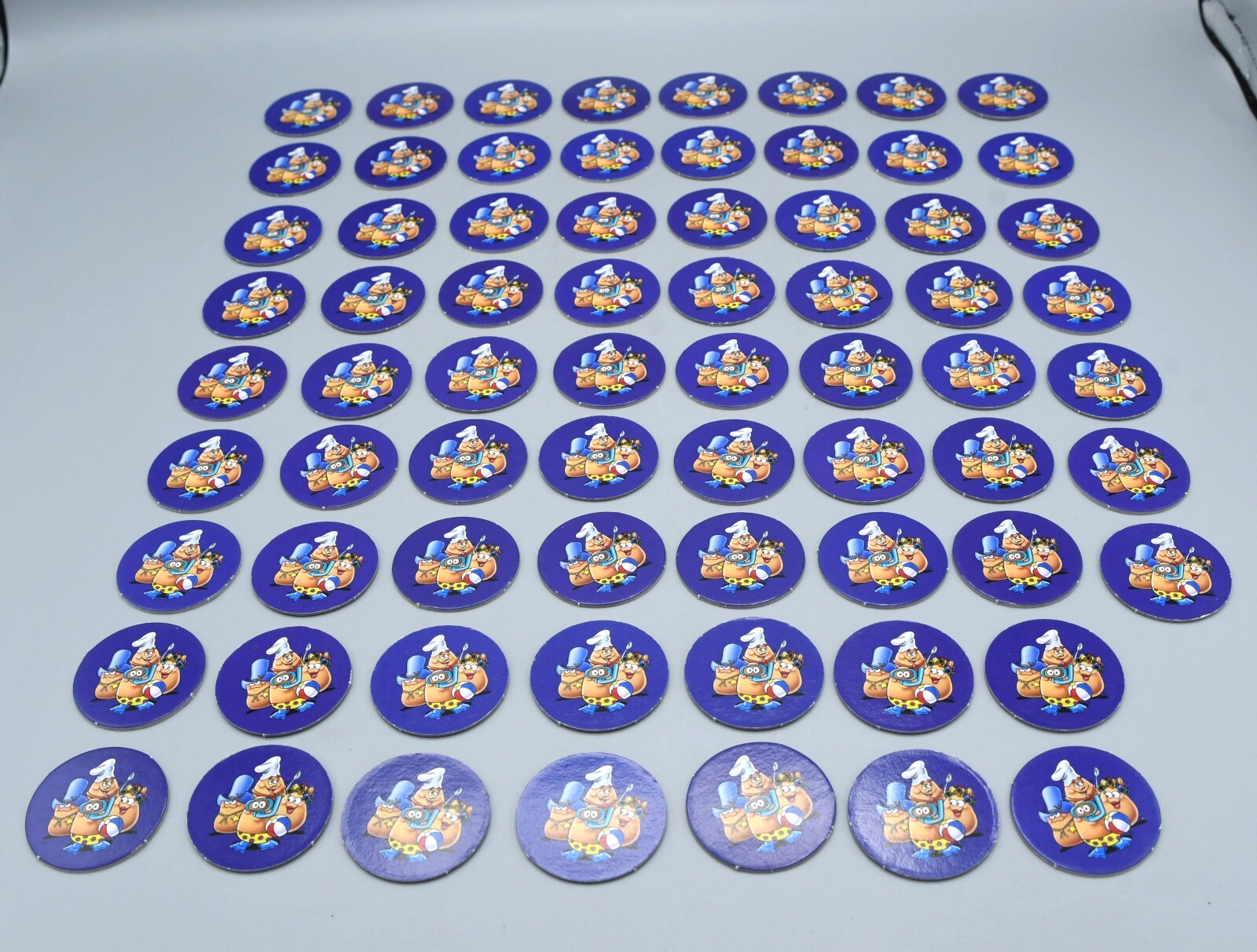 McDonalds McNugget Buddies Bingo Vintage 2002 Patch Products INCOMPLETE