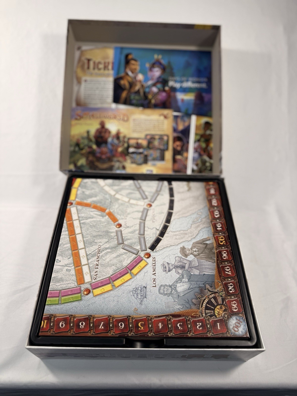 Ticket to Ride Alan R Moon Days of Wonder Board Traditional Game