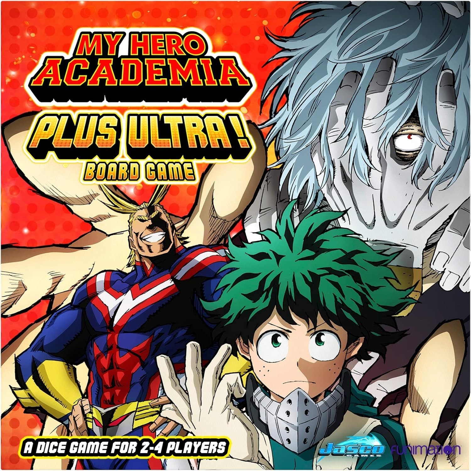 My Hero Academia Plus Ultra Board , Strategy Game for Adults & Teens. Ages 14+