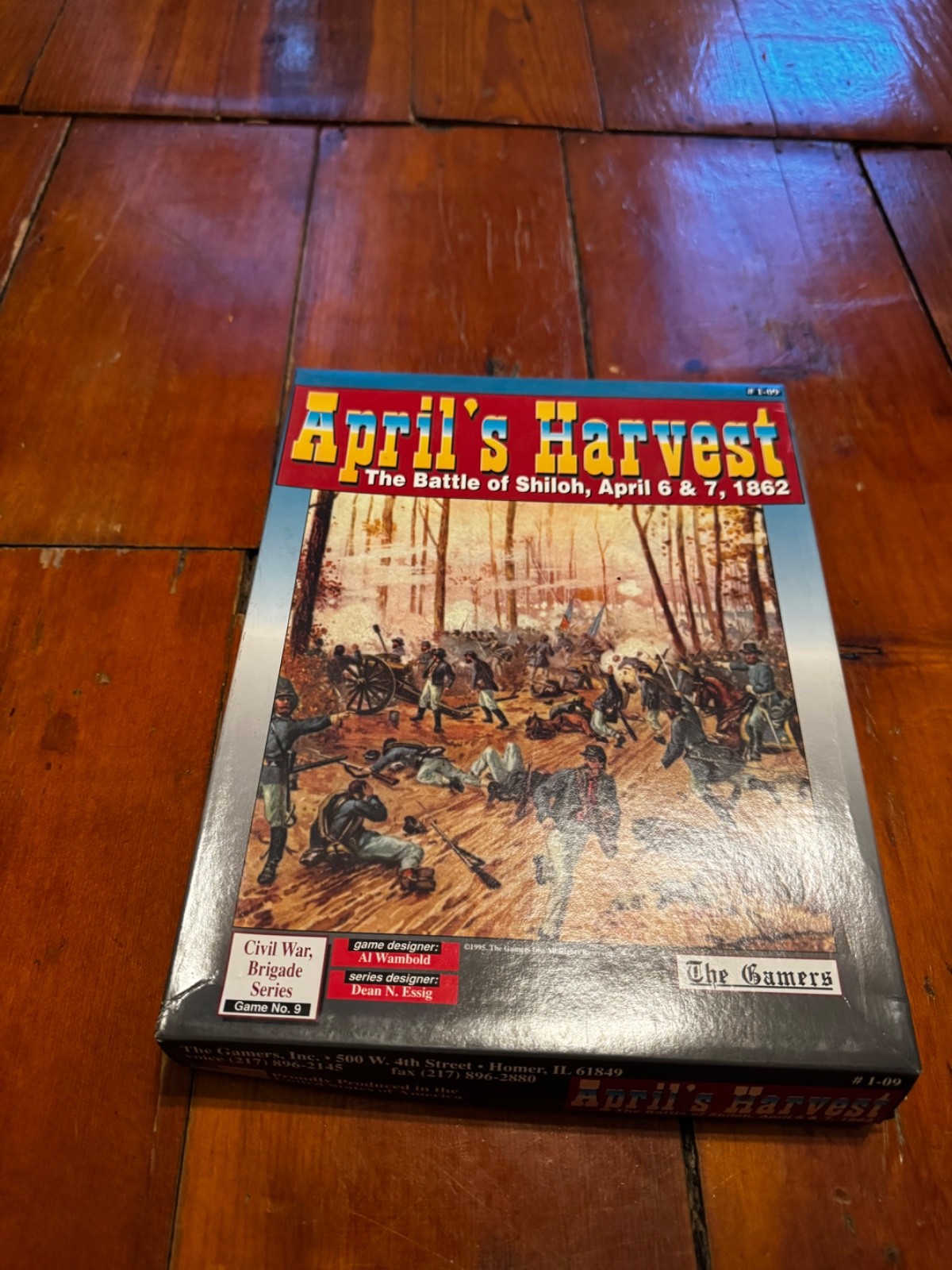 The Gamers Civil War Brigade Series April’s Harvest Punched and clipped