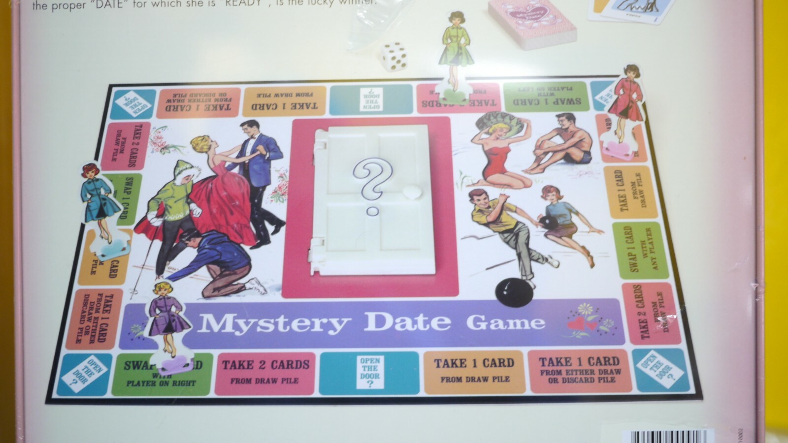 Mystery Date Nostalgia Edition Tin Box Hasbro W.S Game Company Collectible Case