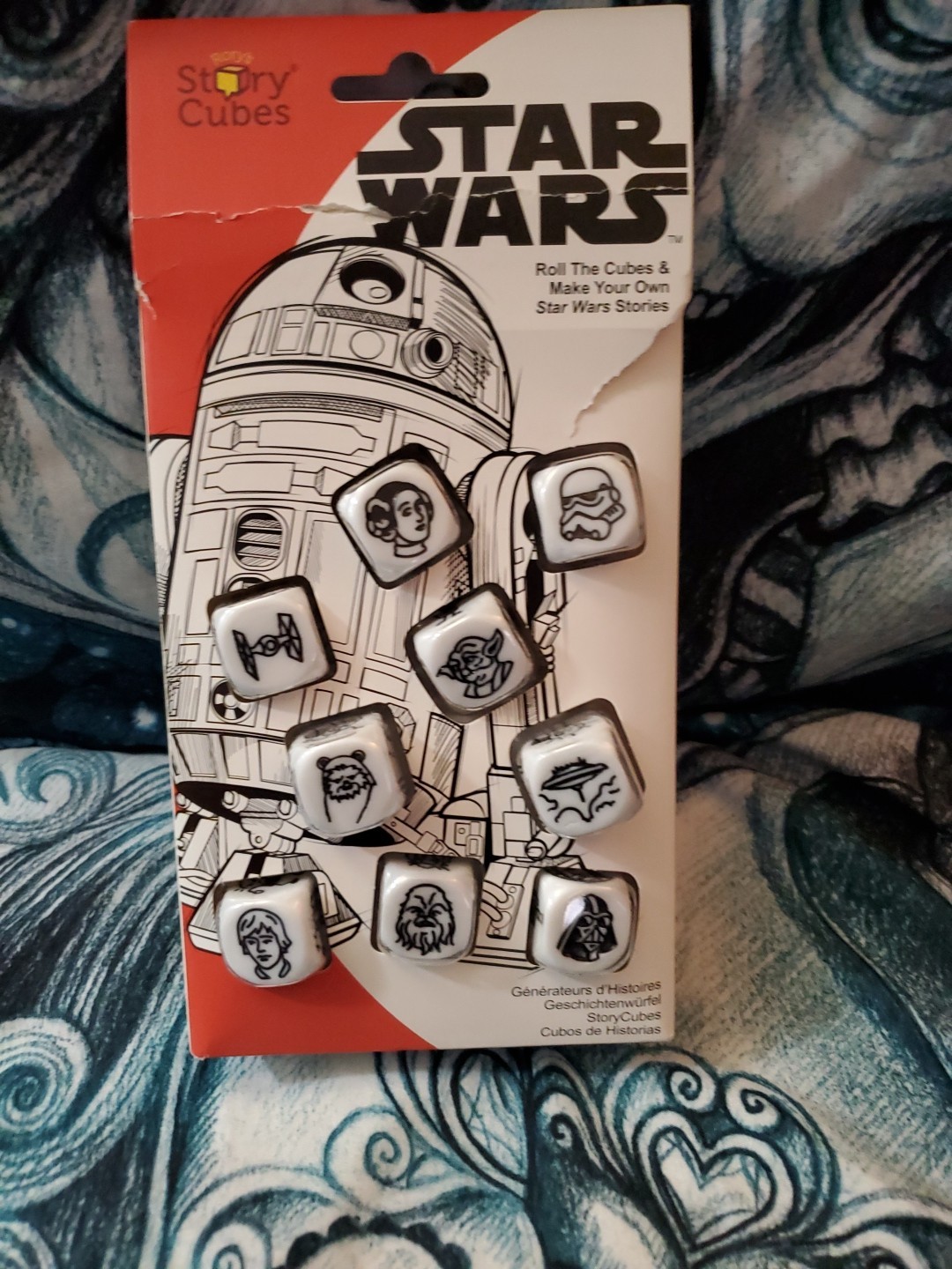 Rory’s Story Cubes Star Wars Edition Sealead+ Yacht Duce Game,dungeons DICE Open