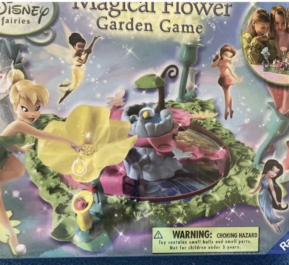 Disney Fairies Magical Flower Garden Game 2007 NEW