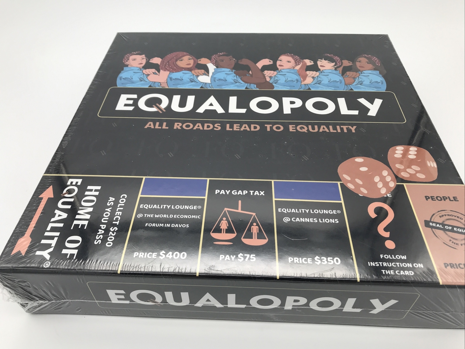 EQUALOPOLY Board Game, FQ The Female Quotient New Sealed