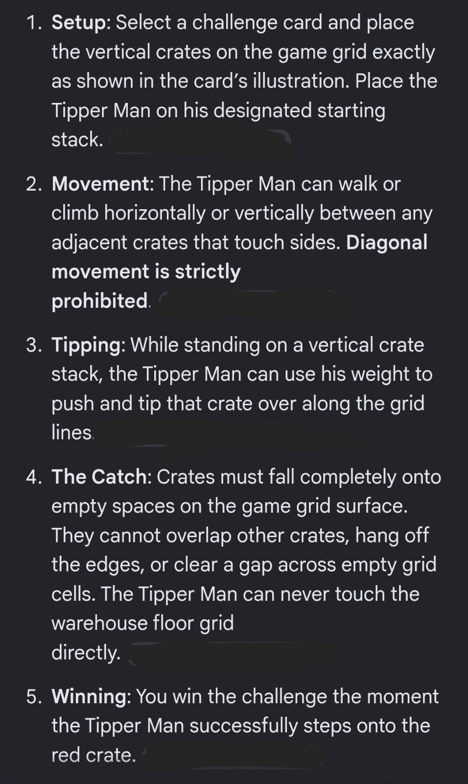 Thinkfun Tip Over Solitaire Strategy Brain Teaser Puzzle