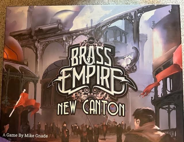 Brass Empire New Canton COMPLETE OPEN BOX card game by Rock Manor Games
