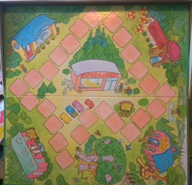The Berenstain Bears So Much To Do Board Game Vintage Complete