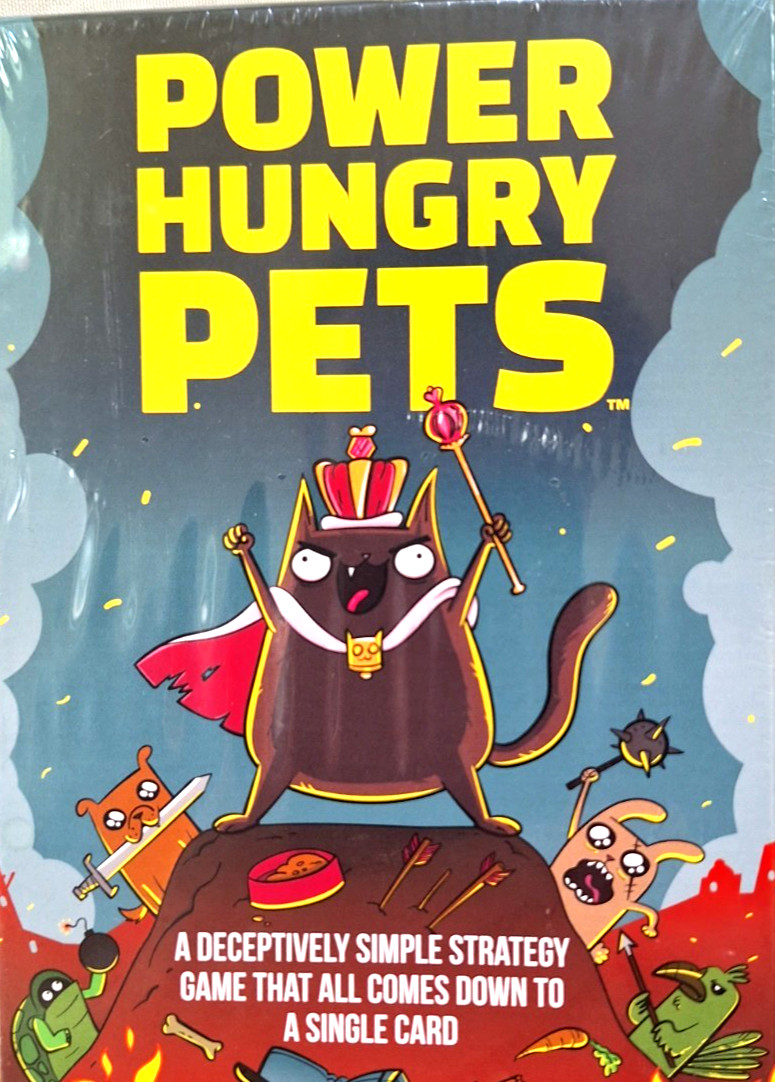 Exploding Kittens: Power Hungry Pets – Board Game