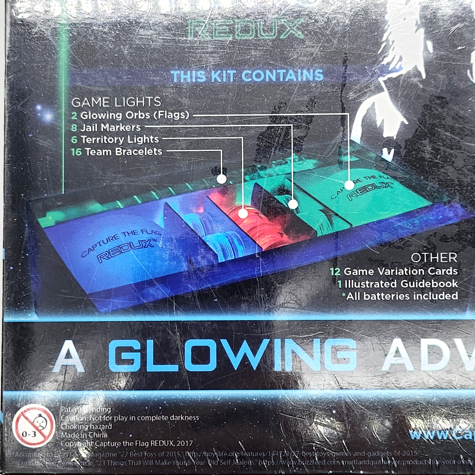 Capture the Flag Redux Original Glow in Dark Outdoor Game NEW Sealed