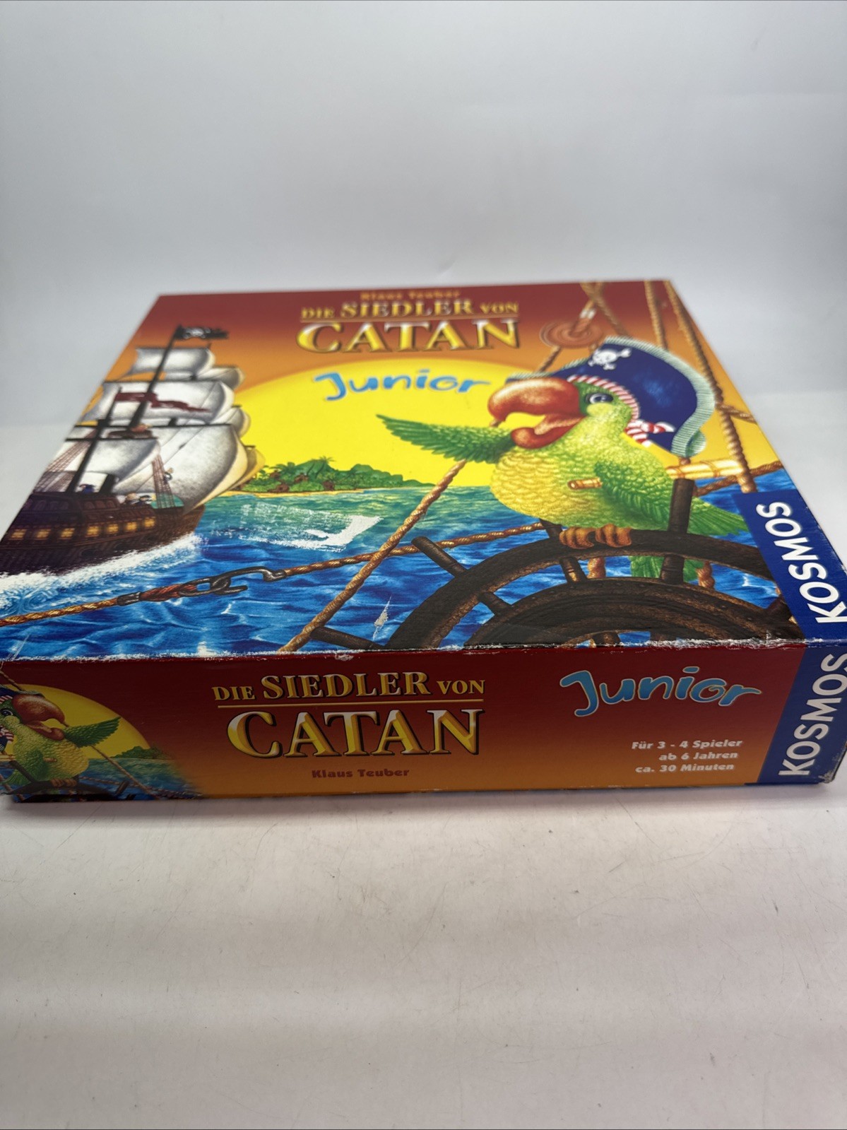 Brettspiel,Kinder,Die Siedler Von Catan Junior,gebraucht,Vintage,Komplett,Kosmos