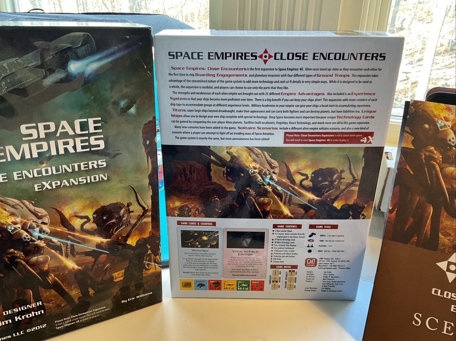2012 – Space Empires 4X – Close Encounters (1st Printing) – UNPUNCHED