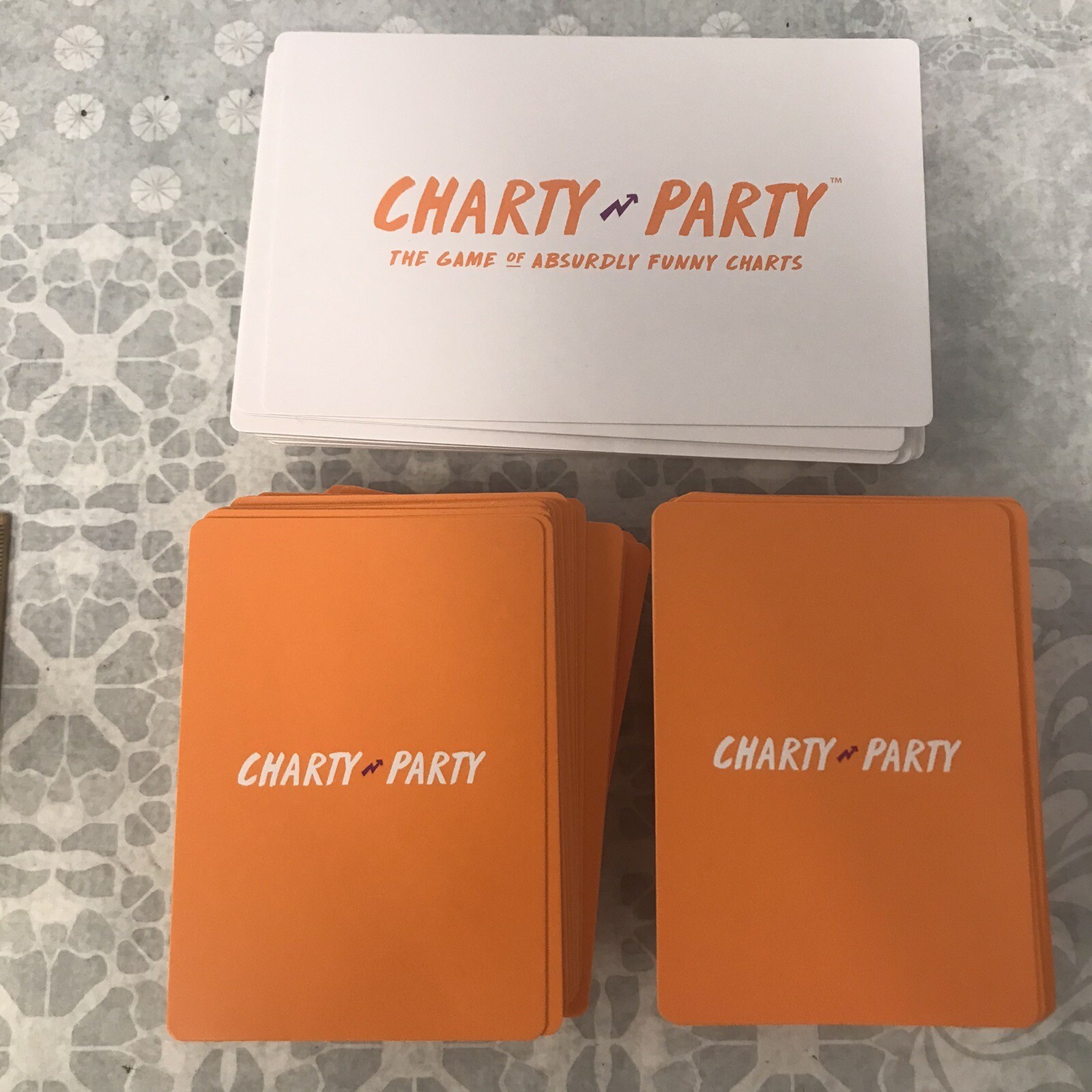 Charty Party The Game of Absurdly Funny Charts Adult Card Game