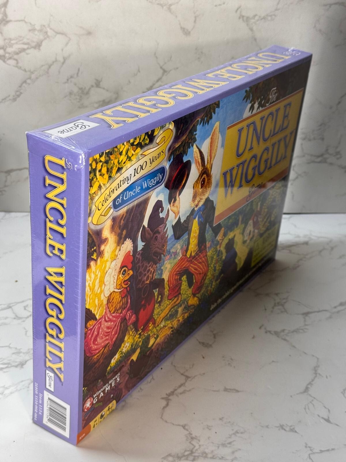 Milton Bradley The Uncle Wiggily Board Game Vintage 1988 Ages 4-7 New Sealed