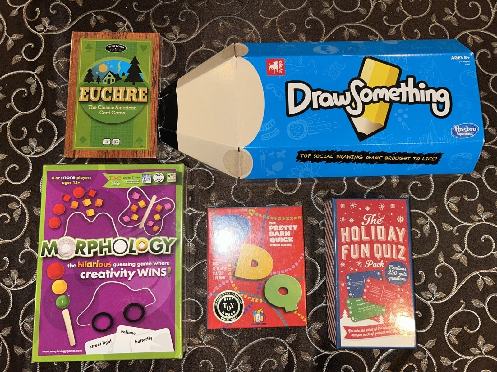 Miscellaneous Board And Card Games: Euchre, Morphology, PDQ