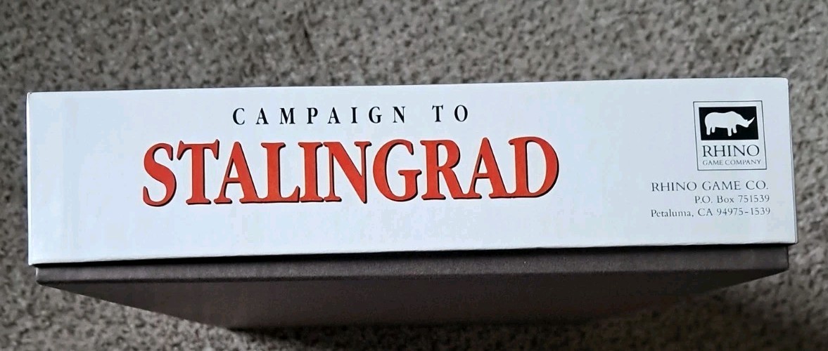 New 1992 Rhino Games Campaign to Stalingrad Southern Russia 1942 Unpunched T