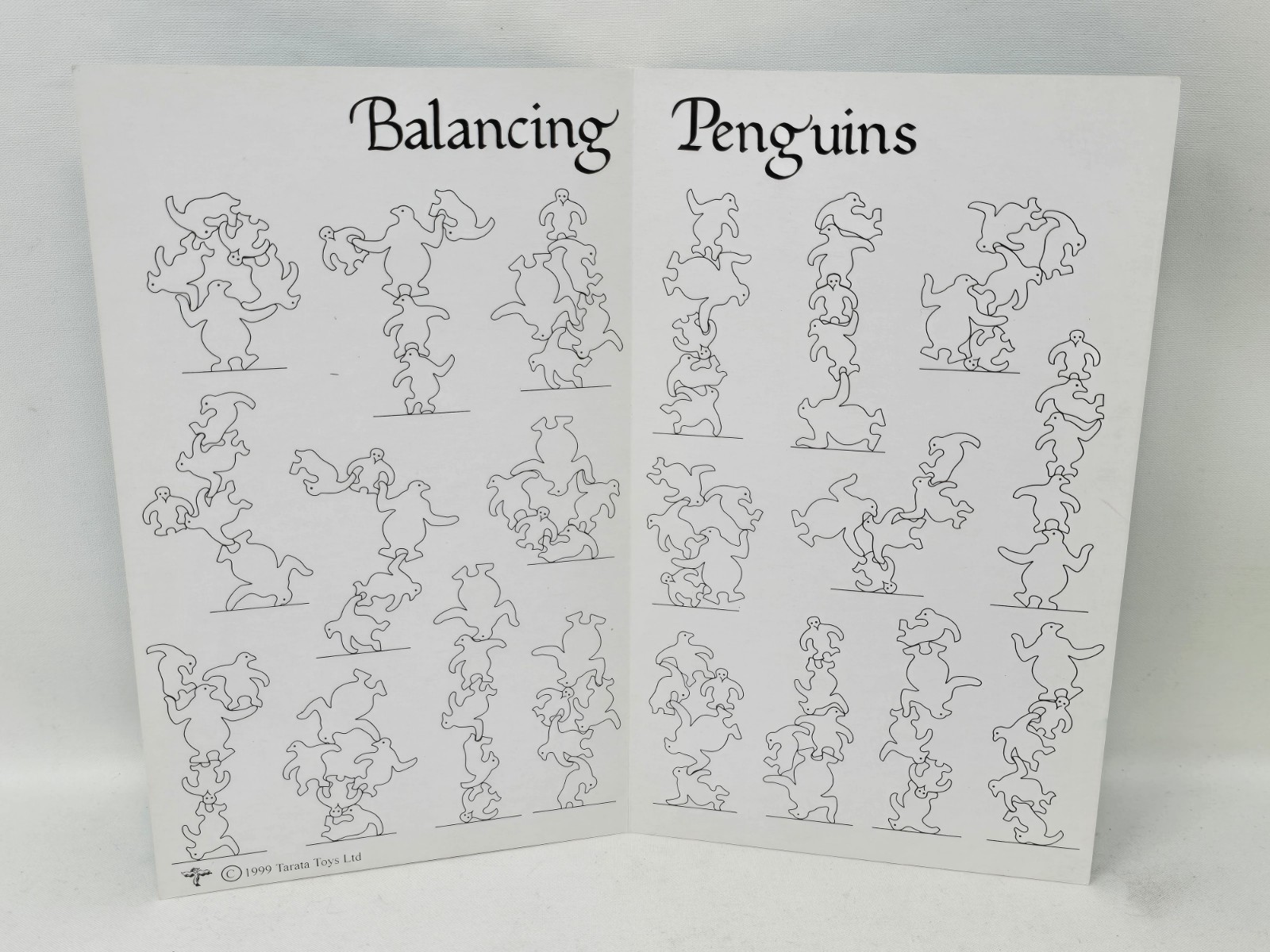 Tarata Balancing Penguins Wooden Balancing Puzzle Game From New Zealand, Ages 4+