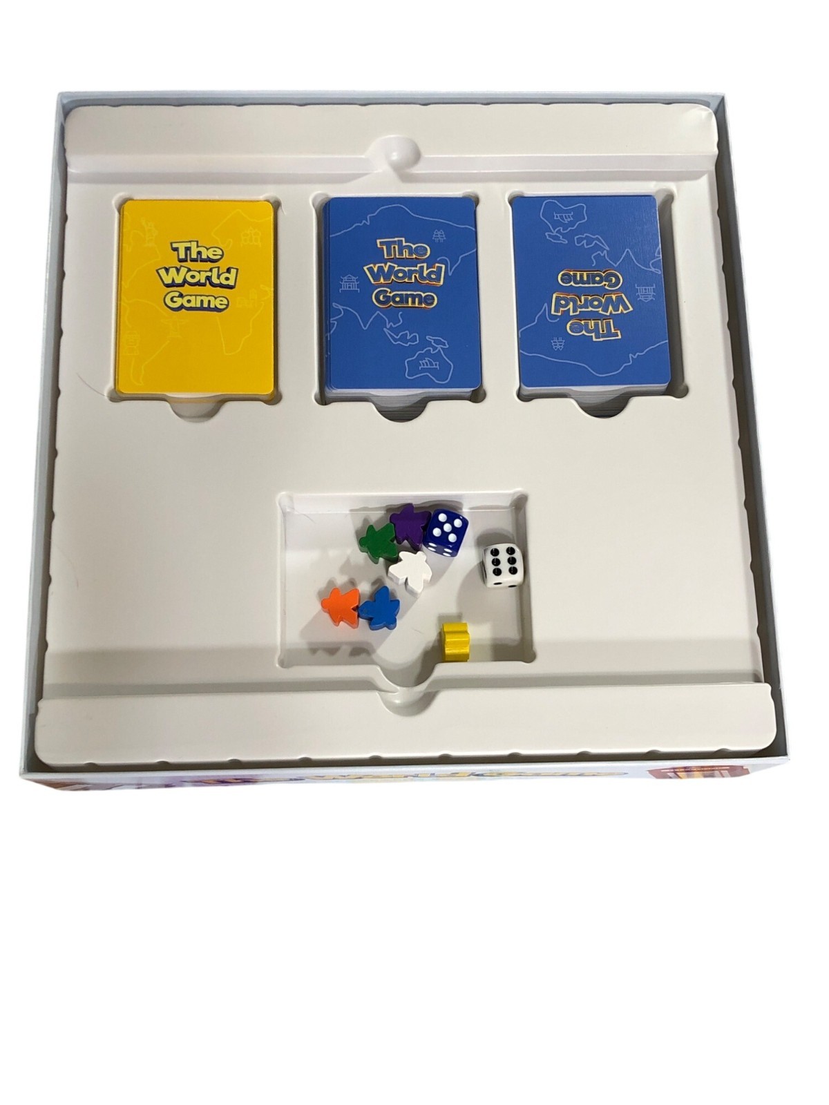 The World Game Fun Geography Board Game For Kids & Adults 7+ Complete Homeschool