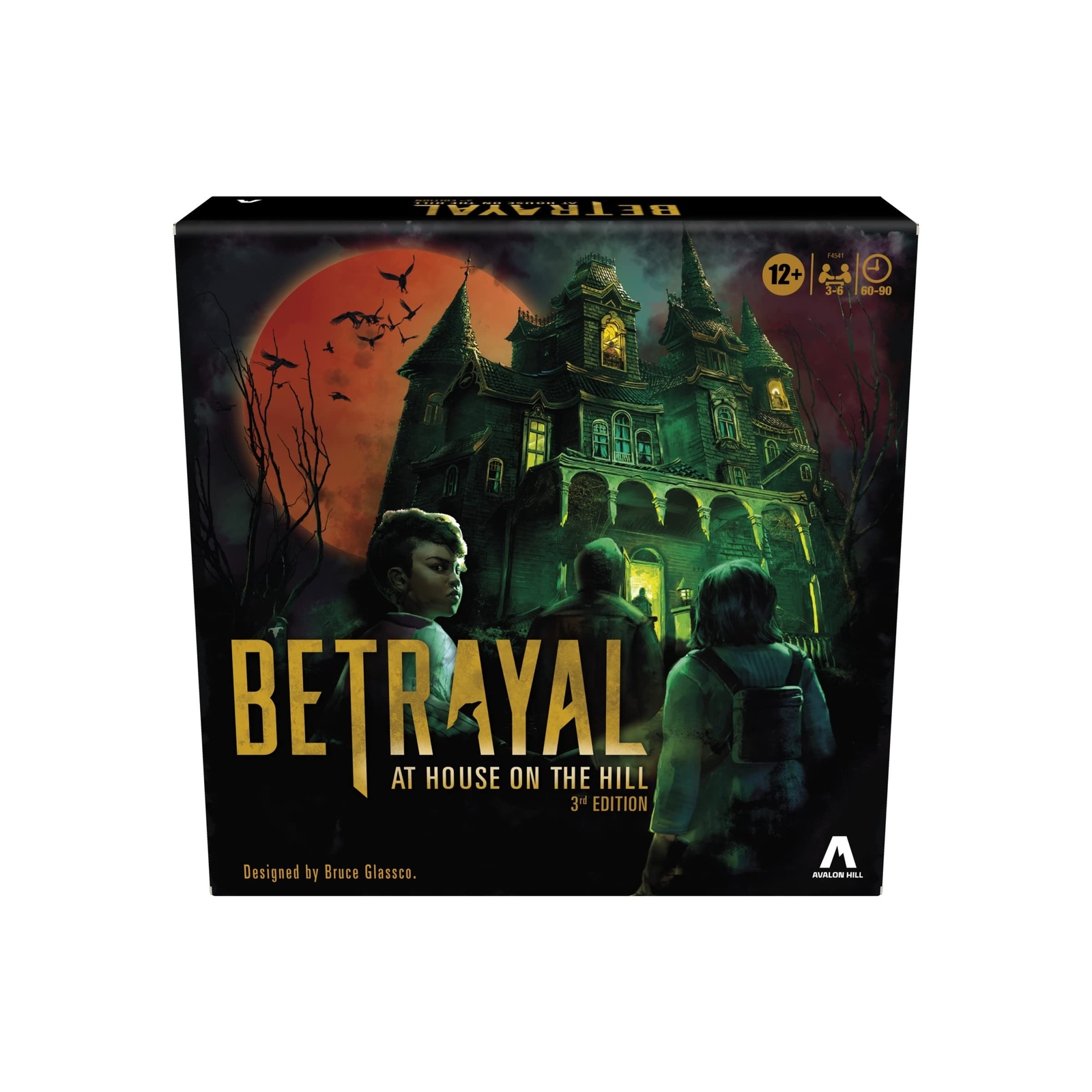 Avalon Hill Hasbro Gaming Betrayal at The House on The Hill 3rd Edition Coope…