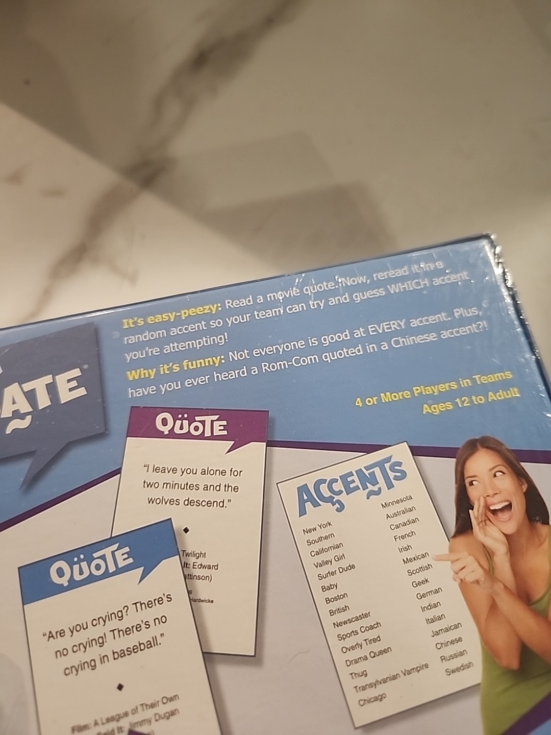 Accentuate, Guess-the-Accent Game Play Monster